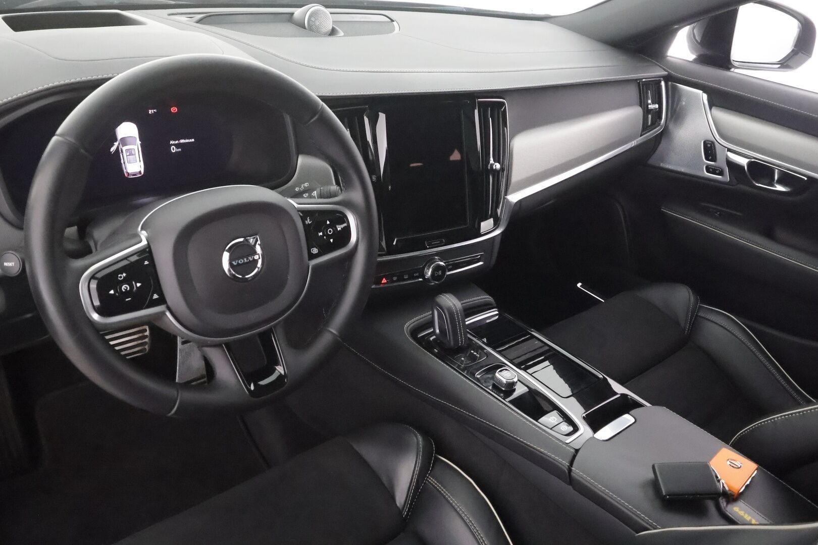 Volvo V90 2022 T6 TwE AWD Business R-Design aut - | ACC | Bowers&Wilkins | HUD | 360° | Muistipenkit | Panorama | Nahka-alcantara | Sporttipenkit | Pilot Assist | Merkkihuollot | 2x renkaat aluin |