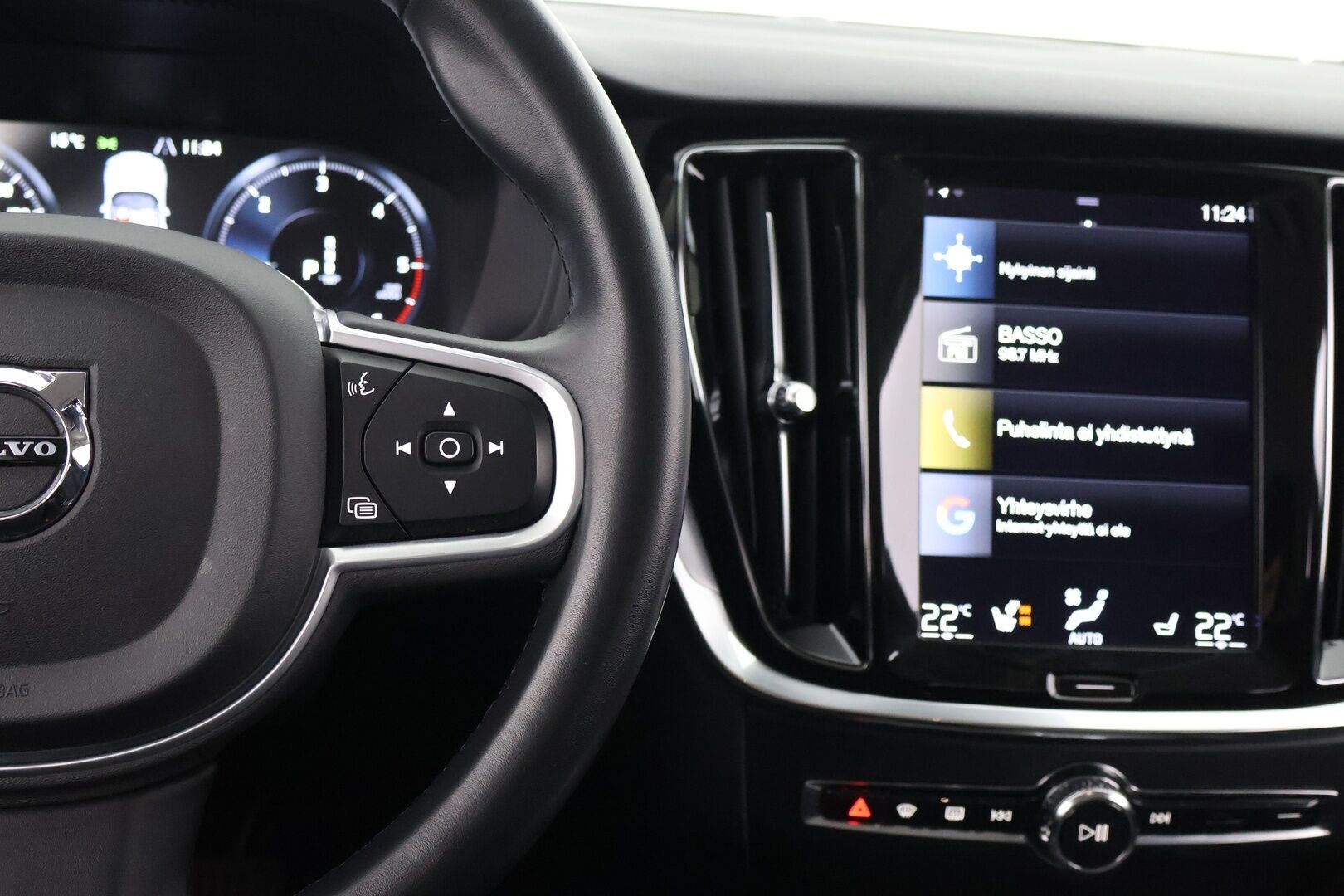 Volvo V60 2022 B4 D-MHEV Business aut - Suomi-auto | Volvo on call | Merkkiliikkeen huoltokirja | Webasto | Kaarrevalot | Jakohihna vaihdettu - KORKO VAIN 3,99 %