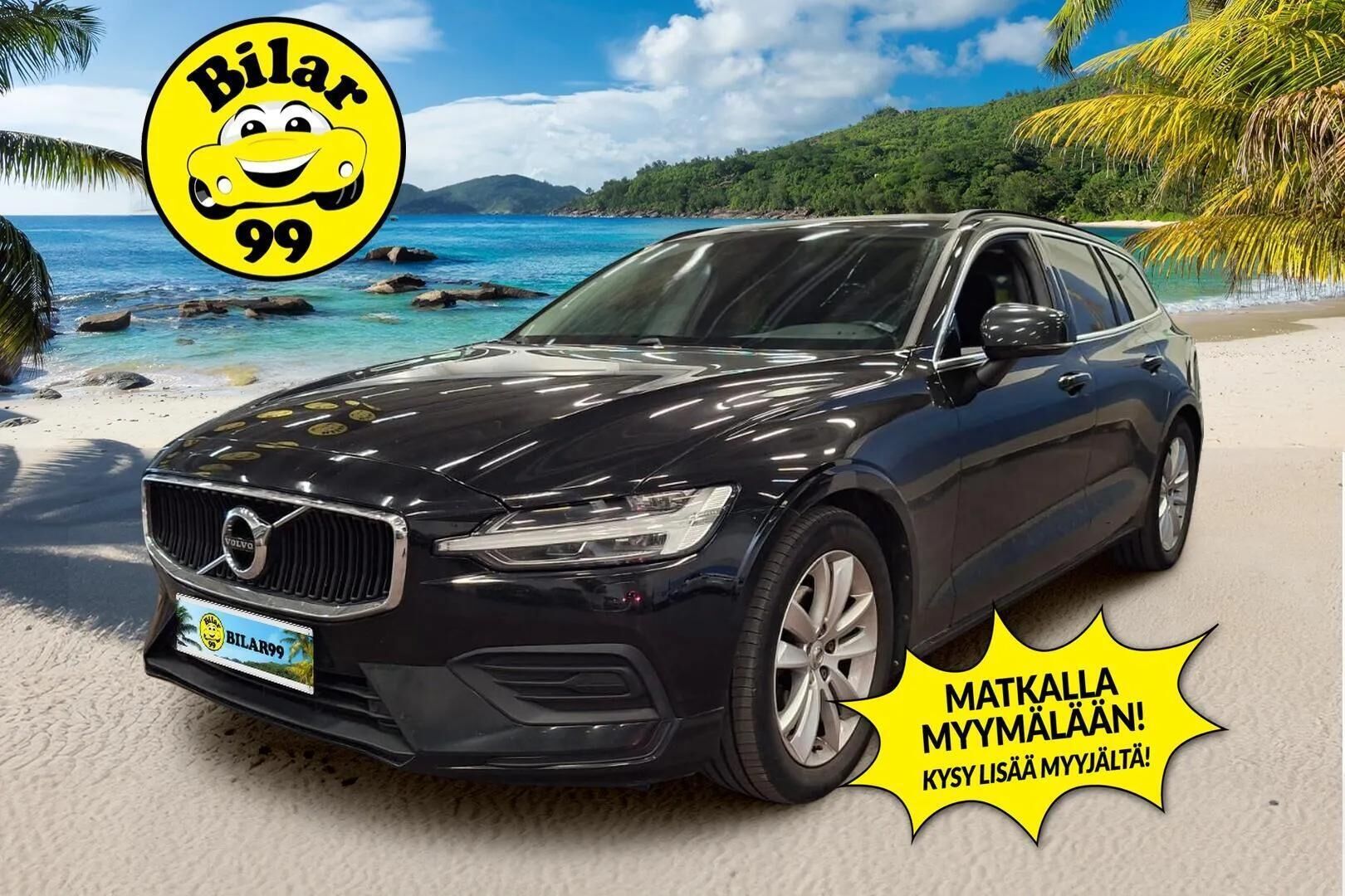 Volvo V60 2021 B3 MHEV Business aut - | Suomi-auto | Webasto | High Performance Audio | LED | Pysäköintitutkat | Digimittaristo | 2x renkaat ja vanteet |