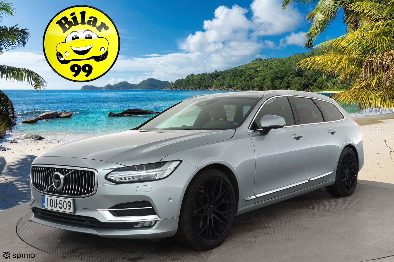 Volvo V90 2017 D5 AWD inscription - | B&W | Pilot | Panoraama | HUD | 360-Kamera | Webasto | Koukku | Nahkasisusta | Muistipenkit | Kahdet Renkaat | Ei AdBlue |
