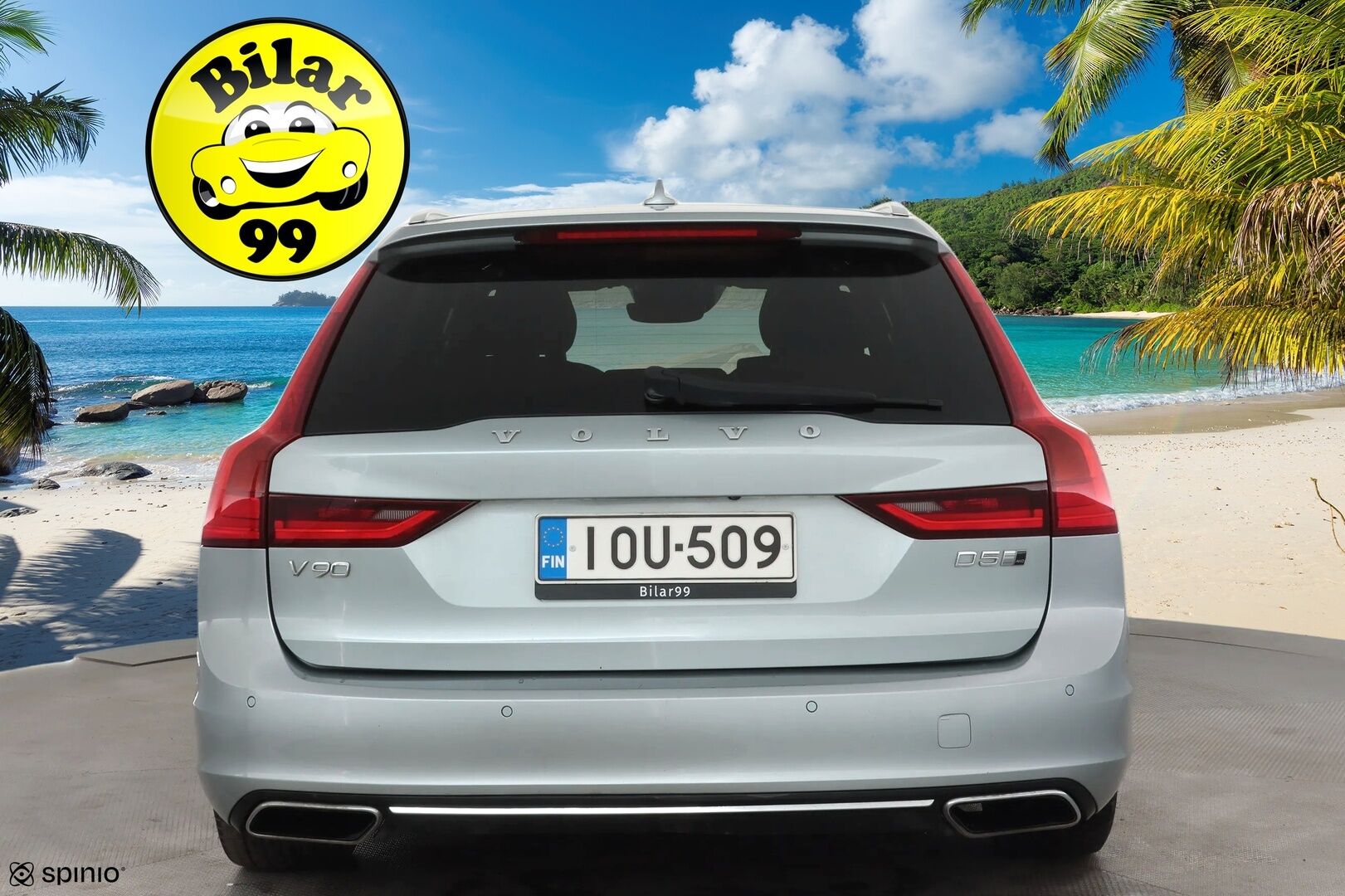 Volvo V90 2017 D5 AWD inscription * B&W / Pilot / Panoraama / HUD / 360-Kamera / Webasto / Koukku / Nahkasisusta / Muistipenkit * - Kahdet Renkaat / Ei AdBlue - HULLUT AVAJAISHULINAT KORKOTARJOUS 3,29 %