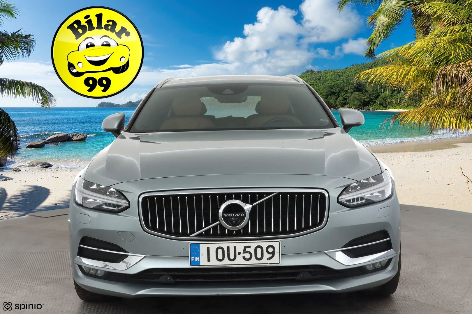 Volvo V90 2017 D5 AWD inscription * Pilot assist / HUD / Webasto / Koukku / Panorama / 360-kamera / B&W / Apple&Android * - Kahdet Renkaat