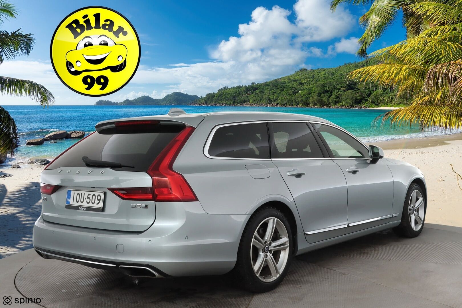 Volvo V90 2017 D5 AWD inscription - | B&W | Pilot | Panoraama | HUD | 360-Kamera | Webasto | Koukku | Nahkasisusta | Muistipenkit | Kahdet Renkaat | Ei AdBlue |