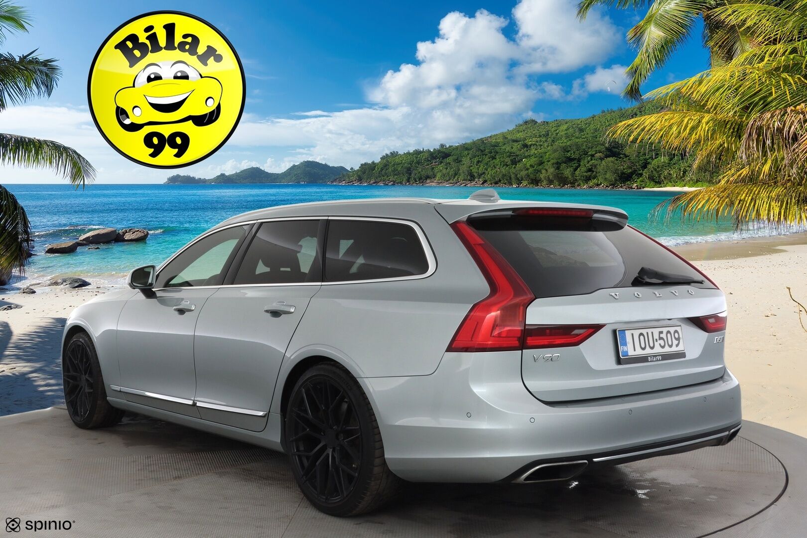 Volvo V90 2017 D5 AWD inscription * B&W / Pilot / Panoraama / HUD / 360-Kamera / Webasto / Koukku / Nahkasisusta / Muistipenkit * - Kahdet Renkaat / Ei AdBlue - HULLUT AVAJAISHULINAT KORKOTARJOUS 3,29 %