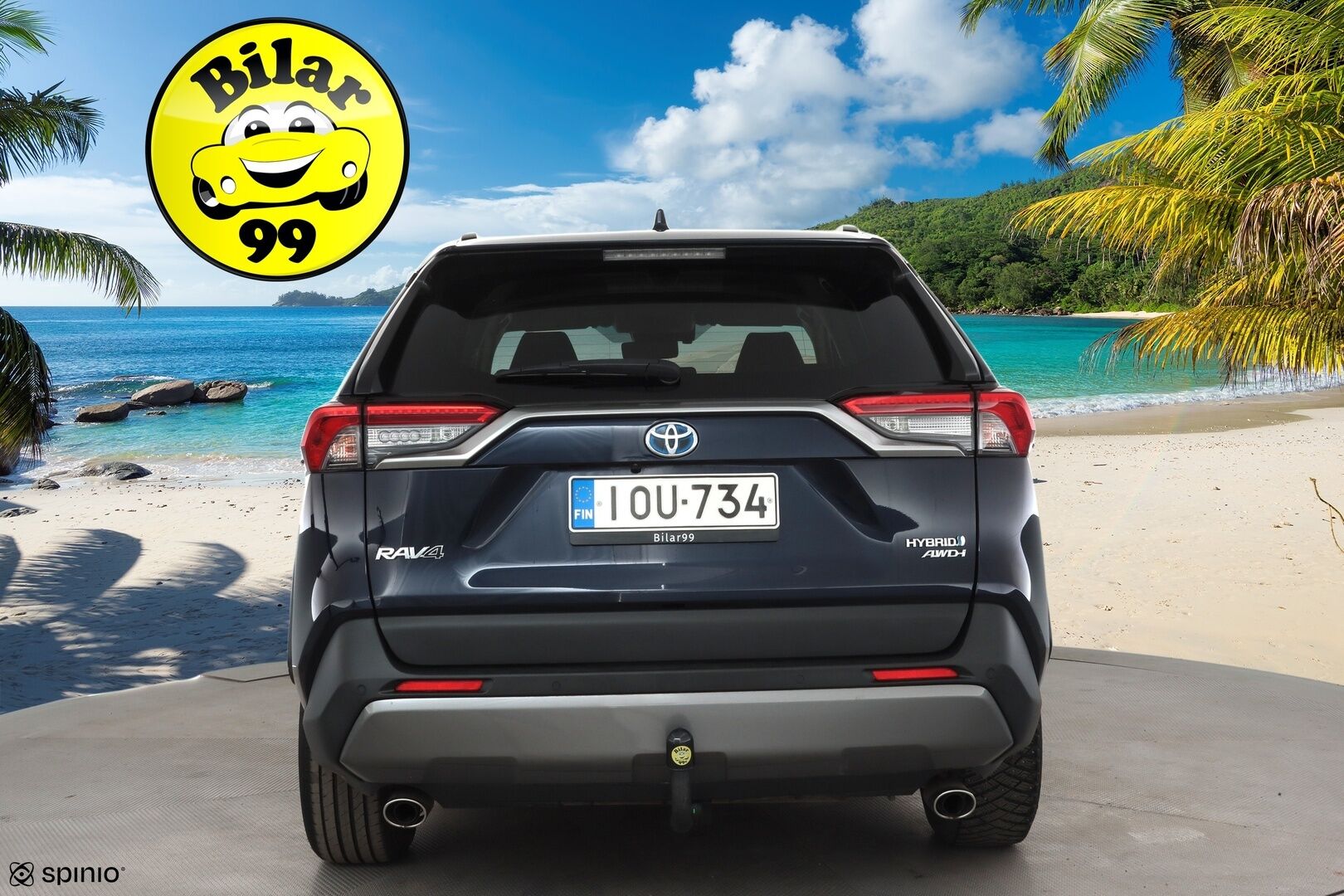 Toyota RAV4 2019 2.5 Hybrid AWD-i Premium * ACC / Muistipenkki / JBL / 360° / Koukku / LED / Kaistavahti / Keyless * - Kahdet renkaat aluvanteilla - HULLUT AVAJAISHULINAT KORKOTARJOUS 3,29 %