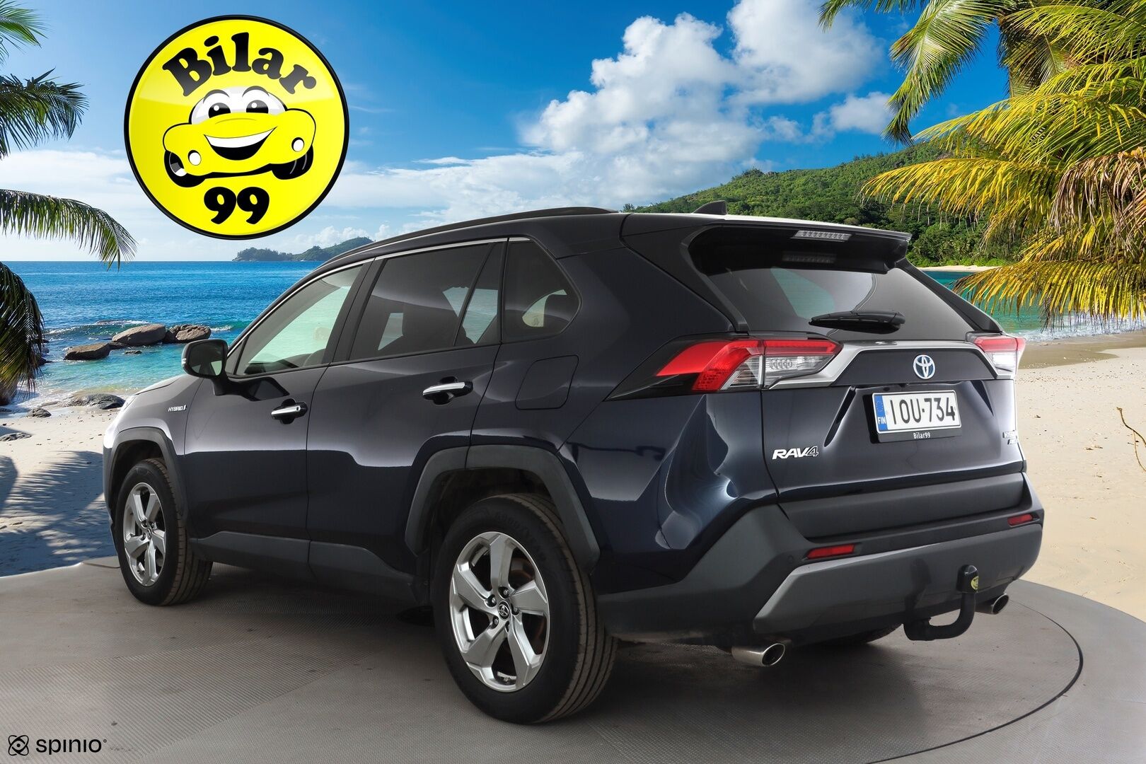 Toyota RAV4 2019 2.5 Hybrid AWD-i Premium * LED / ACC / Muistipenkki / JBL / 360° / Koukku / Kaistavahti / Keyless * - Kahdet renkaat aluvanteilla