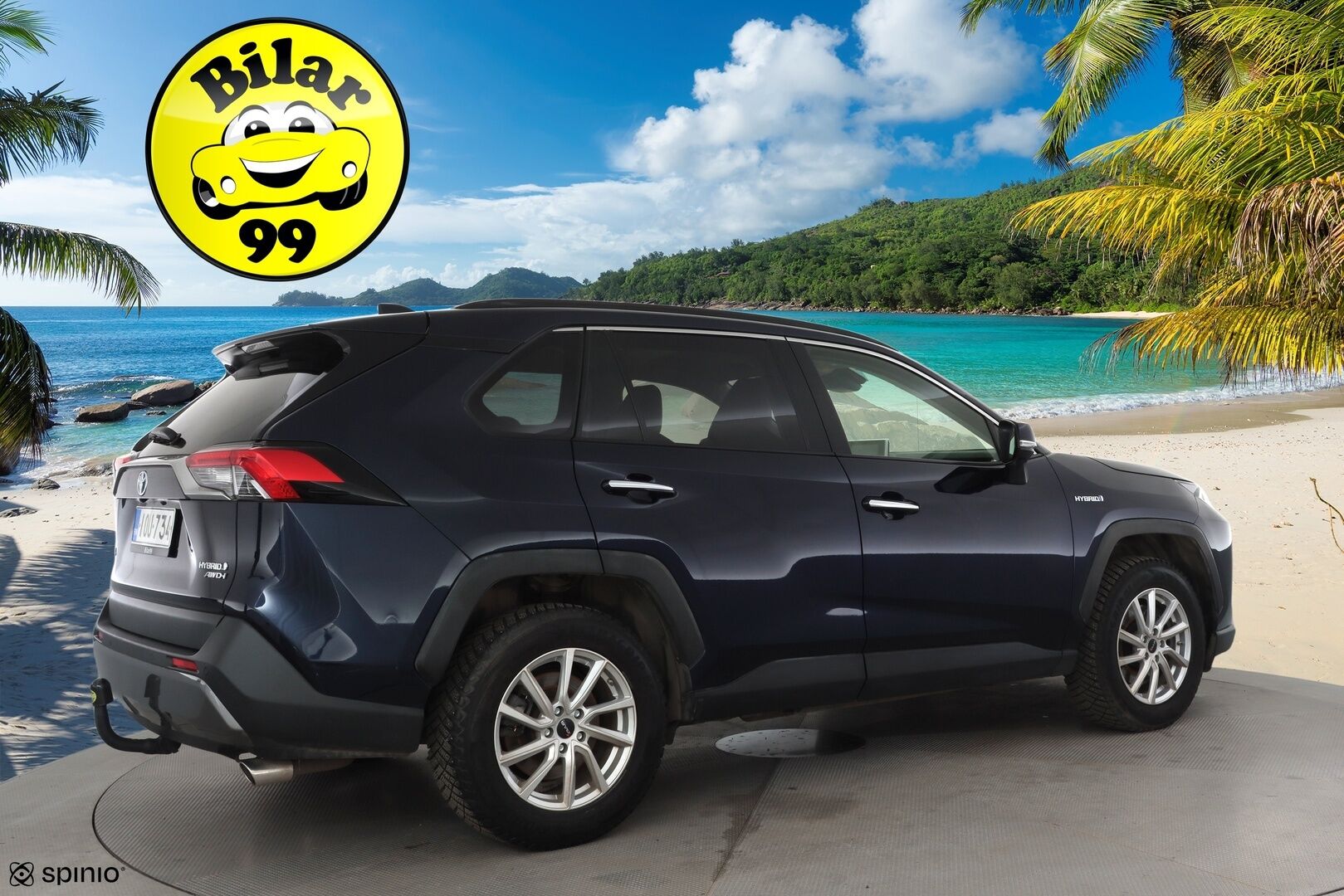 Toyota RAV4 2019 2.5 Hybrid AWD-i Premium * ACC / Muistipenkki / JBL / 360° / Koukku / LED / Kaistavahti / Keyless * - Kahdet renkaat aluvanteilla - HULLUT AVAJAISHULINAT KORKOTARJOUS 3,29 %