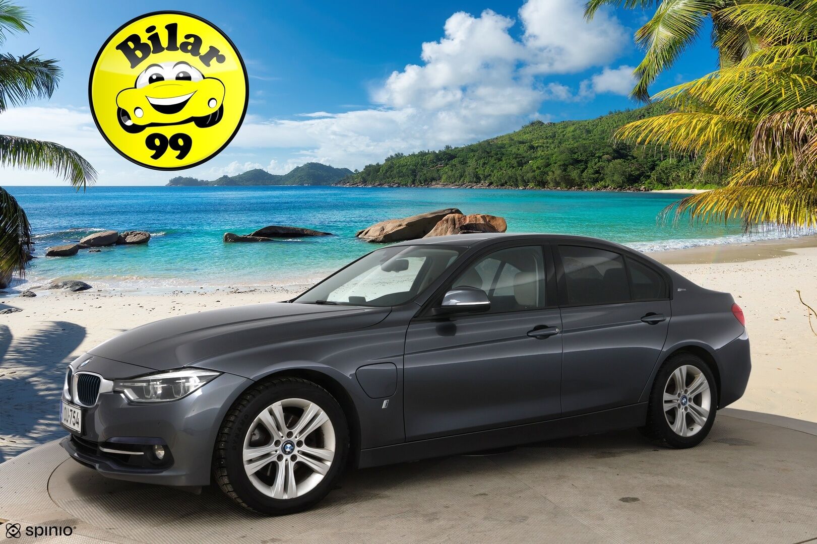 BMW 330 2017 F30 Sedan 330e A SportLine LCI / H&K / Prof.navi / LED / Vaaleat nahat / P-kamera - Merkkihuollettu / 2x Renkaat / Akku kuntotarkastettu - HULLUT AVAJAISHULINAT KORKOTARJOUS 3,29 %