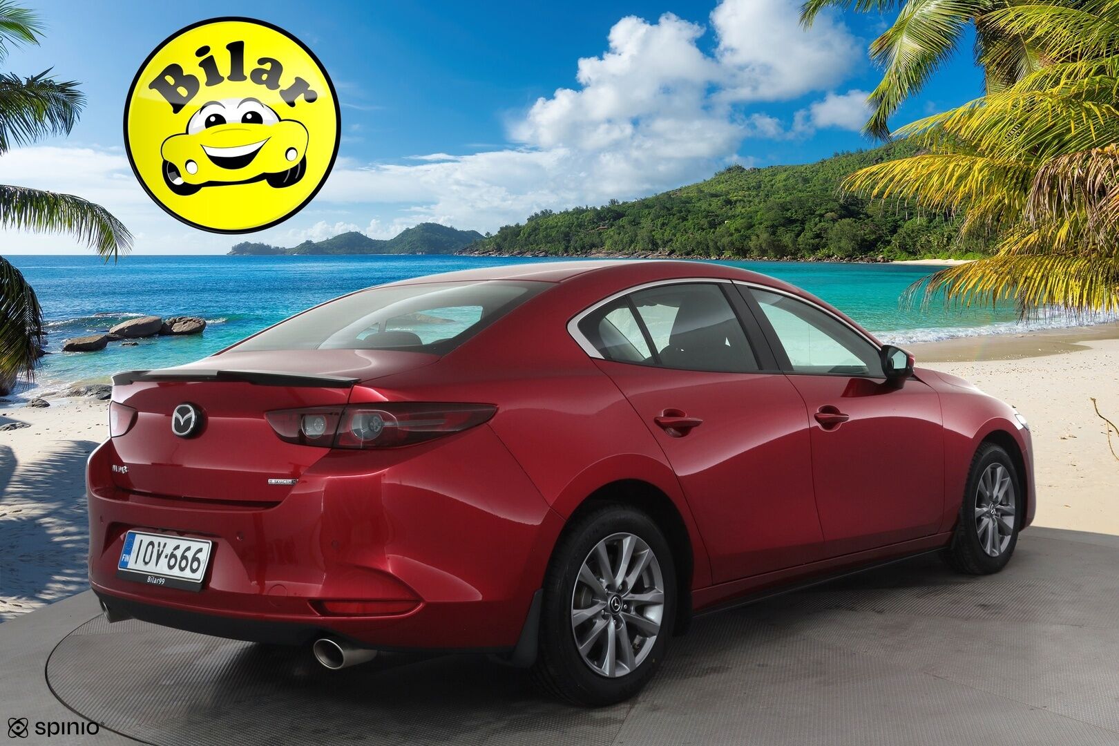Mazda Mazda3 2021 Sedan 2,0 (186hv) M Hybrid Skyactiv-X Vision Plus AT - | HUD | ACC | P.Kamera | LED | Lohkolämmitin | Kaistavahti | Navi | Katveavustin | 1-om Suomi-auto | Kahdet renkaat aluvanteilla |