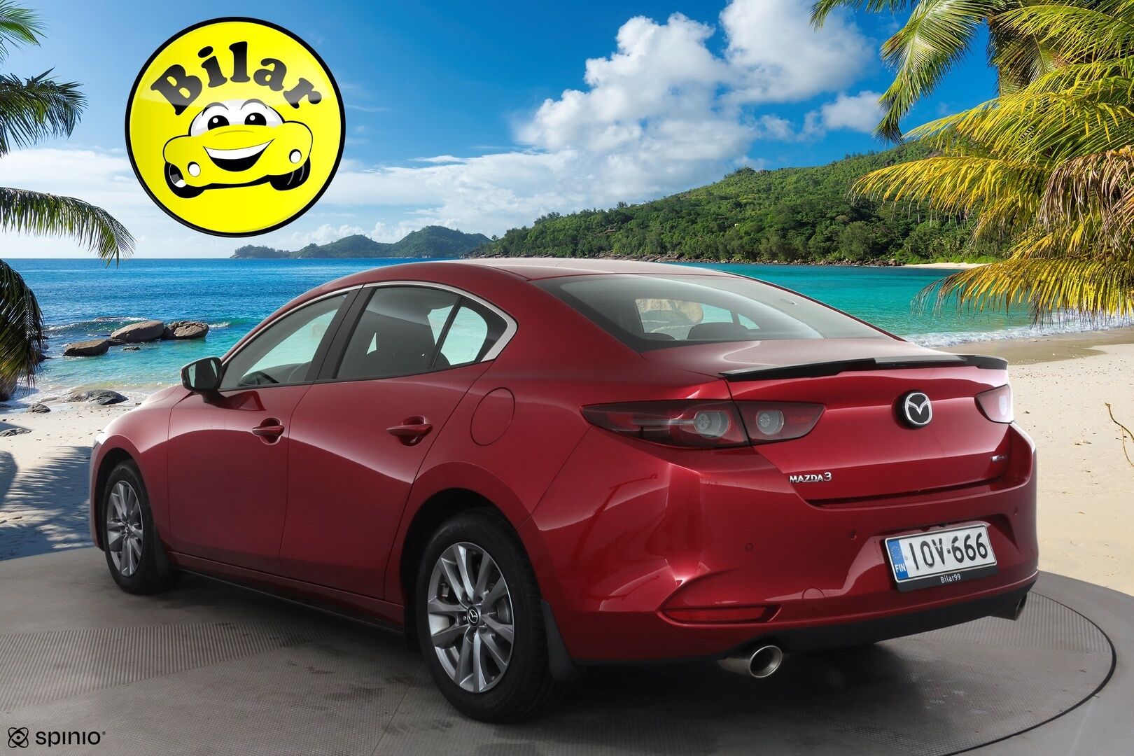 Mazda Mazda3 2021 Sedan 2,0 (186hv) M Hybrid Skyactiv-X Vision Plus AT - | HUD | ACC | P.Kamera | LED | Lohkolämmitin | Kaistavahti | Navi | Katveavustin | 1-om Suomi-auto | Kahdet renkaat aluvanteilla |