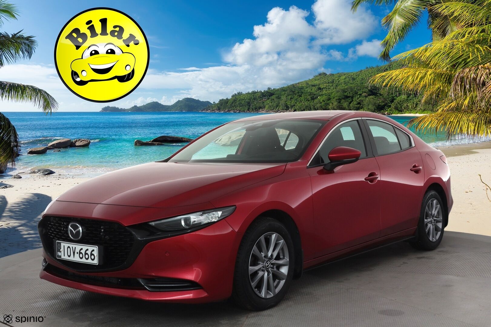 Mazda Mazda3 2021 Sedan 2,0 (186hv) M Hybrid Skyactiv-X Vision Plus AT - | HUD | ACC | P.Kamera | LED | Lohkolämmitin | Kaistavahti | Navi | Katveavustin | 1-om Suomi-auto | Kahdet renkaat aluvanteilla |