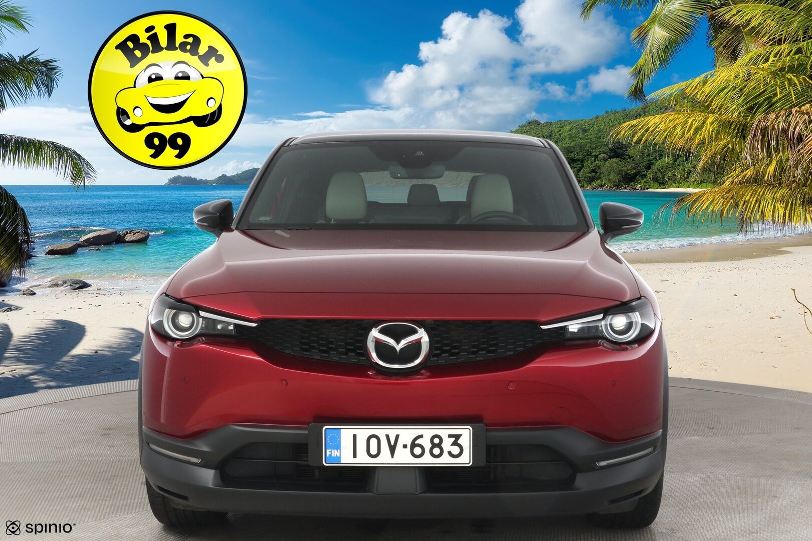 Mazda MX-30 2021 35,5 kWh e-Skyactiv Luxury * HUD / Avaimeton kulku ja käyn. /  360 P-Kamera / ACC / Kaistavahti / Sähköpenkki muistilla* - Huollot on ajantasalla / Renkaat ajokuntoiset / Juuri katsastettu *