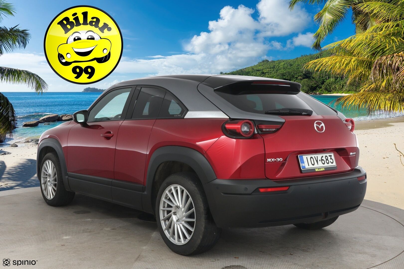 Mazda MX-30 2021 35,5 kWh e-Skyactiv Luxury * HUD / Avaimeton kulku ja käyn. /  360 P-Kamera / ACC / Kaistavahti / Sähköpenkki muistilla* - Huollot on ajantasalla / Renkaat ajokuntoiset / Juuri katsastettu *