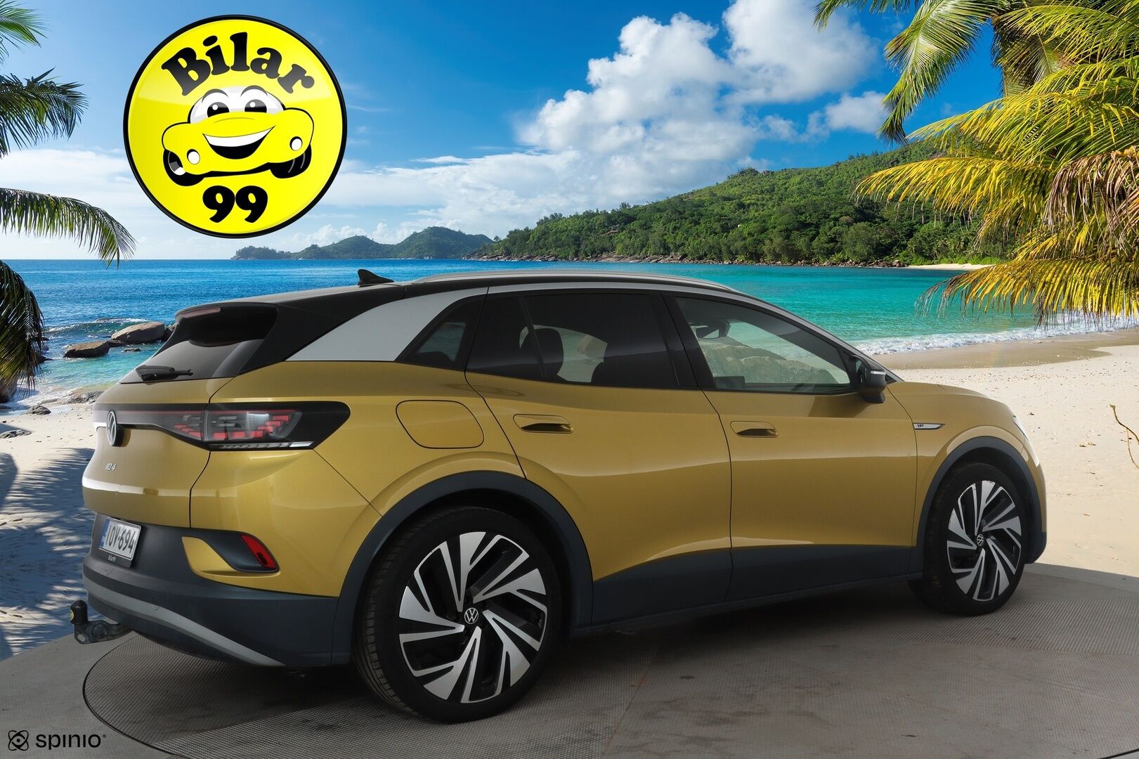 Volkswagen ID.4 2021 Pro Performance 1ST Max 150 kW, akku 77 kWh *ACC / HUD / Panorama / Muistipenkit hieronnalla / IQ.Light / ILP / 360° / Navi* - 1.Om Suomi-auto / Kahdet renkaat aluvanteilla