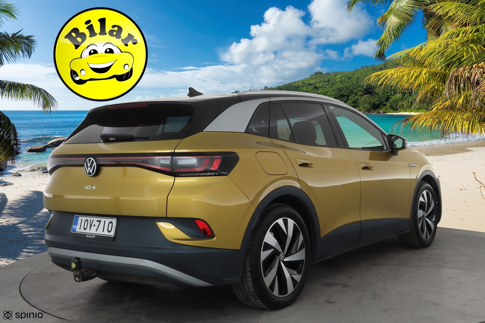 Volkswagen ID.4 2021 Pro Performance 1ST 150 kW, akku 77 kWh * ACC / ILP / Koukku / P.Kamera / LED / Navi / Ratinlämmitin * - Suomi-auto / Kahdet renkaat aluvanteilla / Merkkihuollettu