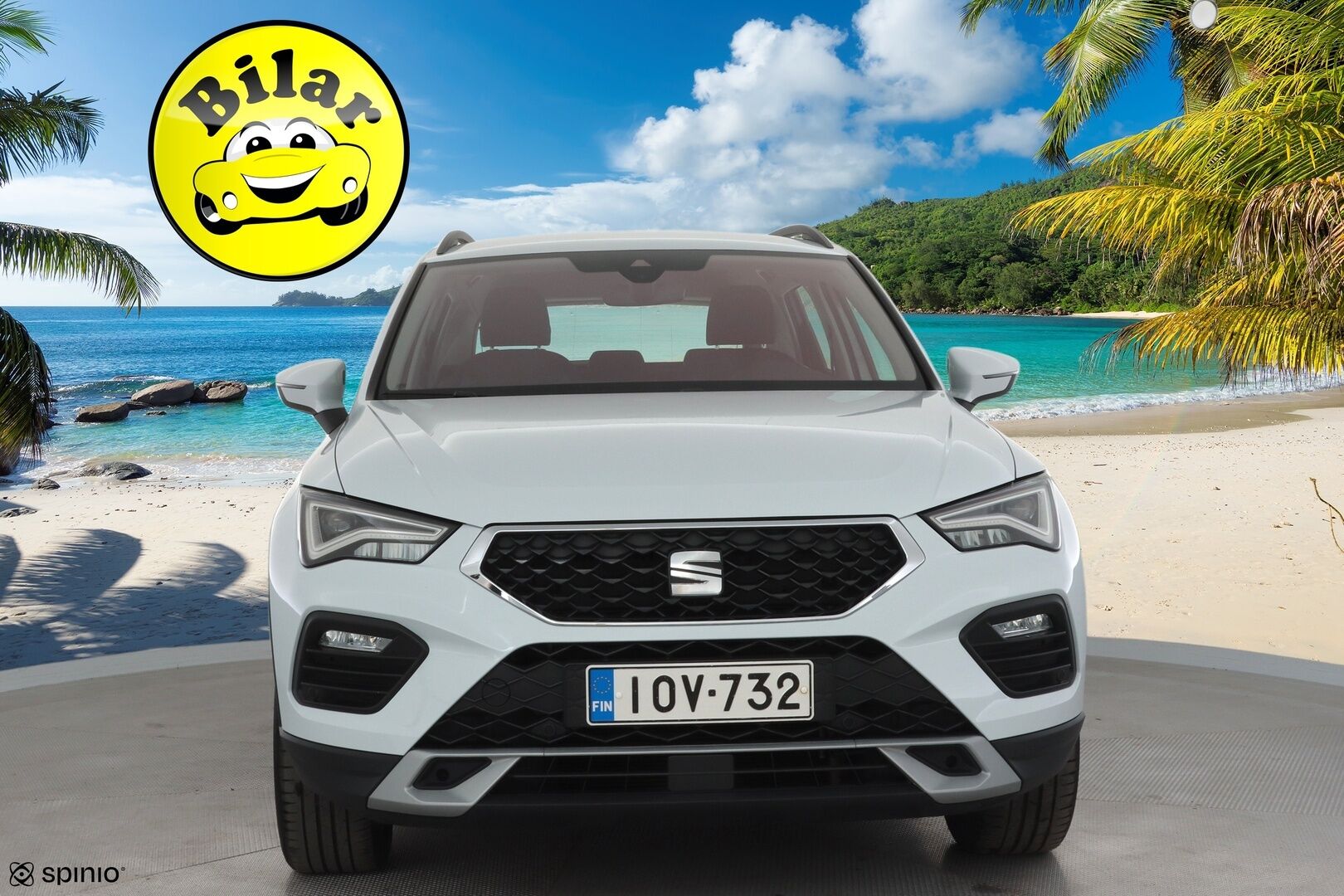 Seat Ateca 2021 1,5 TSI 150 EVO Style DSG - | ACC | Webasto | Koukku | Lane Assist | Side Assist | P.kamera | Keyless | LED | Sähk. talaluukku | Lämm. ratti | Merkkihuollot | 