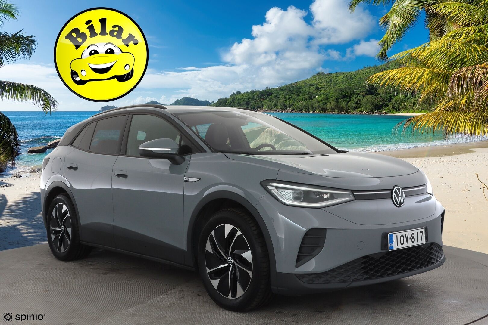 Volkswagen ID.4 2021 Pro Performance Business 150 kW, akku 77 kWh - | ILP | Koukku | ACC | Matrix-LED | P.Kamera | Nahka-Alcantara | Navi | Kaistavahti | Keyless | 1-om Suomi-auto | 2x Latauskaapelit | Kahdet renkaat |