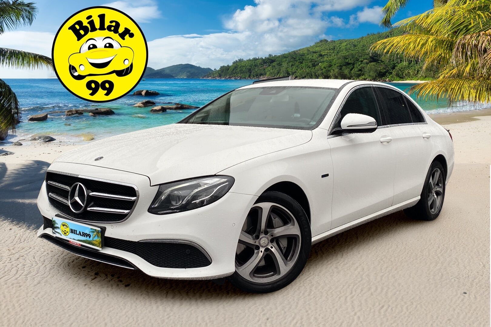 Mercedes-Benz E 2020 E 300 de Sedan (AA) 4ov 1950cm3 A - Multibeam / Widescreen / Peruutuskamera / Ruskeat nahat / Vetokoukku / Vakkari / BLIS / Comand-Navi / Juuri saapunut!