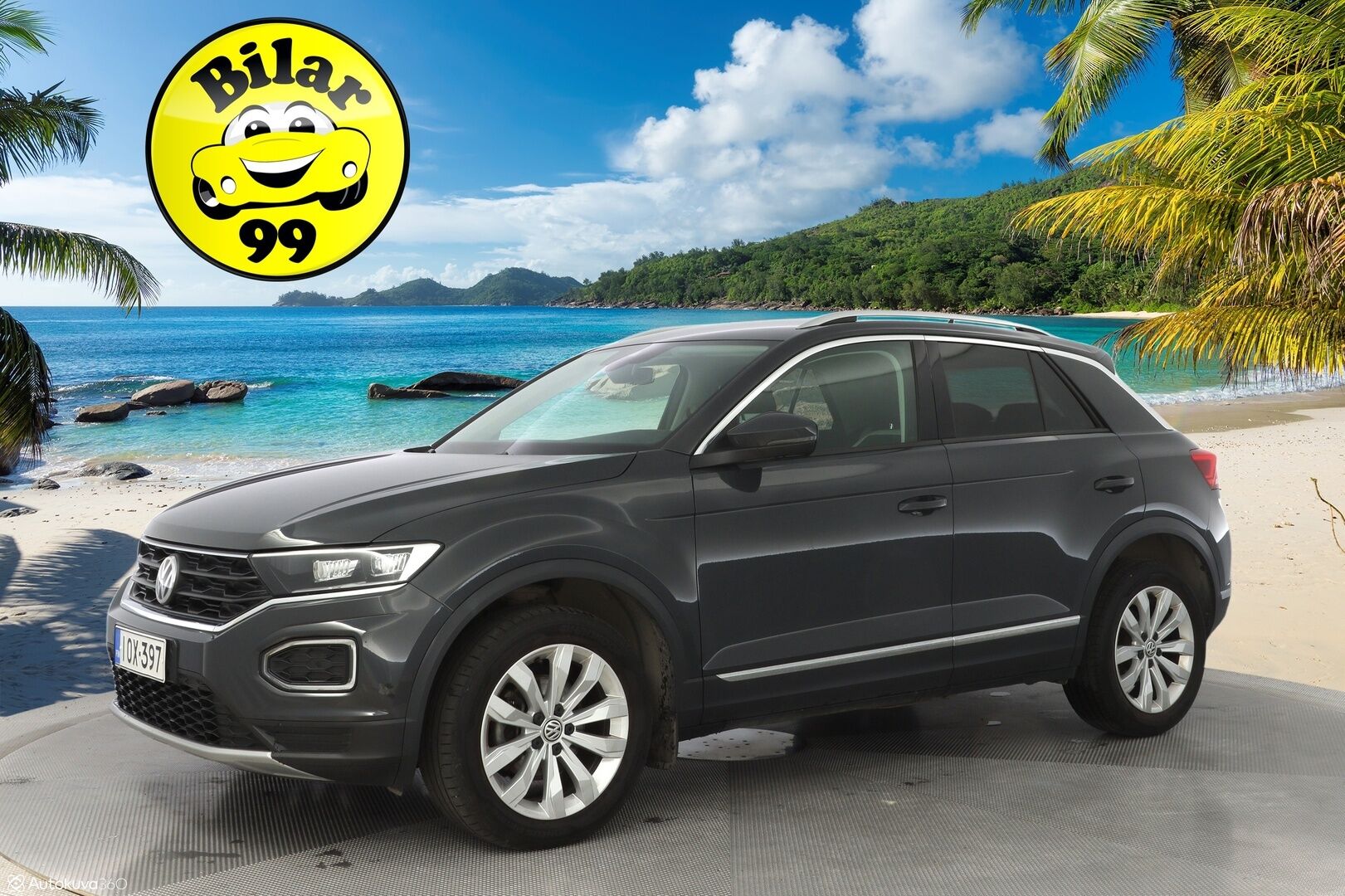 Volkswagen T-Roc 2020 Sport Limited 1,5 TSI EVO 110 kW DSG ** Webasto / ACC / P.Tutkat / LED-valot / Kaistavahti / Apple&Android ** - Suomi-auto / Viimeisin huolto 04/25 / Merkkiliikkeen huollot / Supervarustelu / Kahdet alumiinivanteet