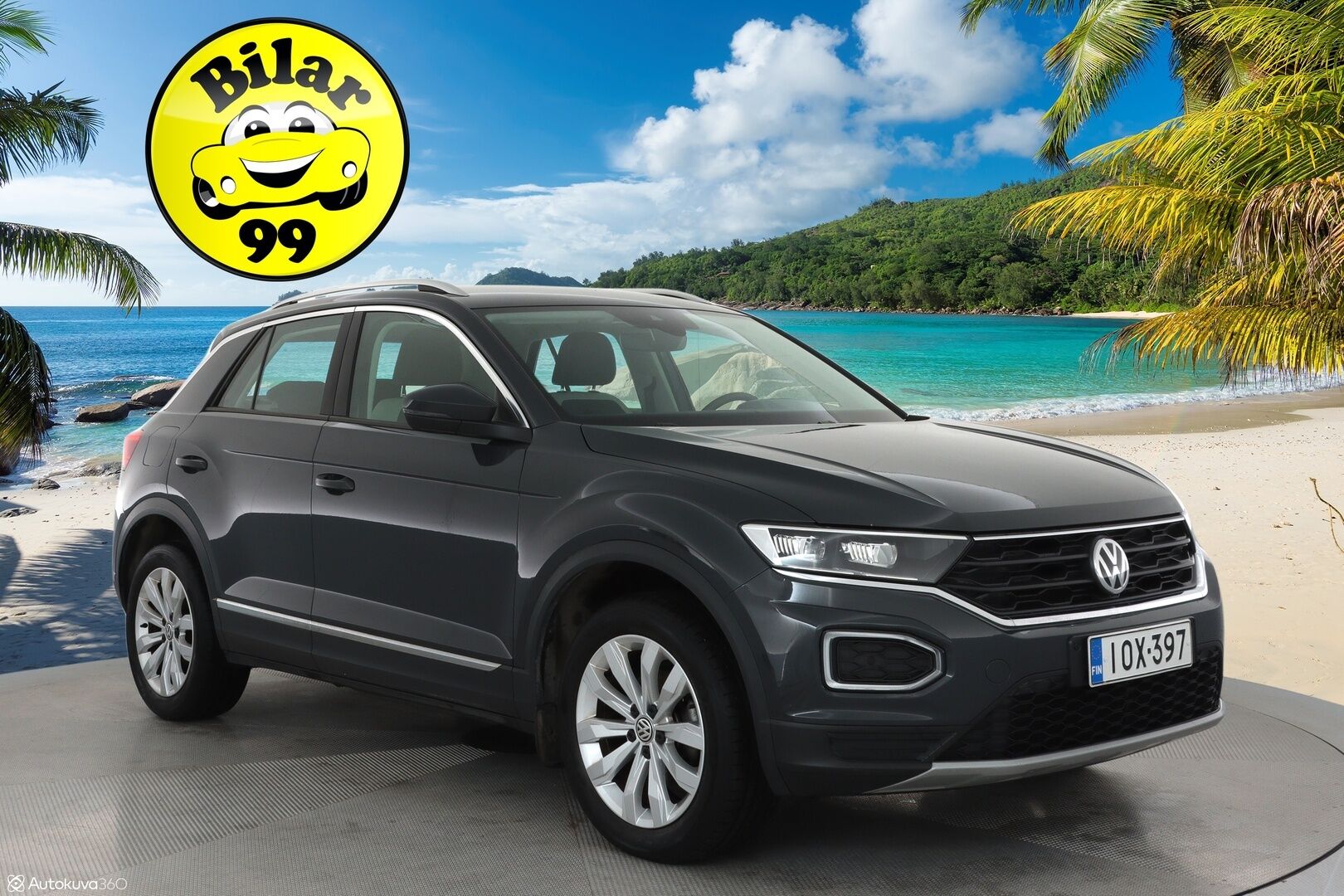 Volkswagen T-Roc 2020 Sport Limited 1,5 TSI EVO 110 kW DSG ** Webasto / Adapt.Vakkari / P.Tutkat / LED-valot / Kaistavahti / Apple&Android ** - Suomi-auto / 2x renkaat