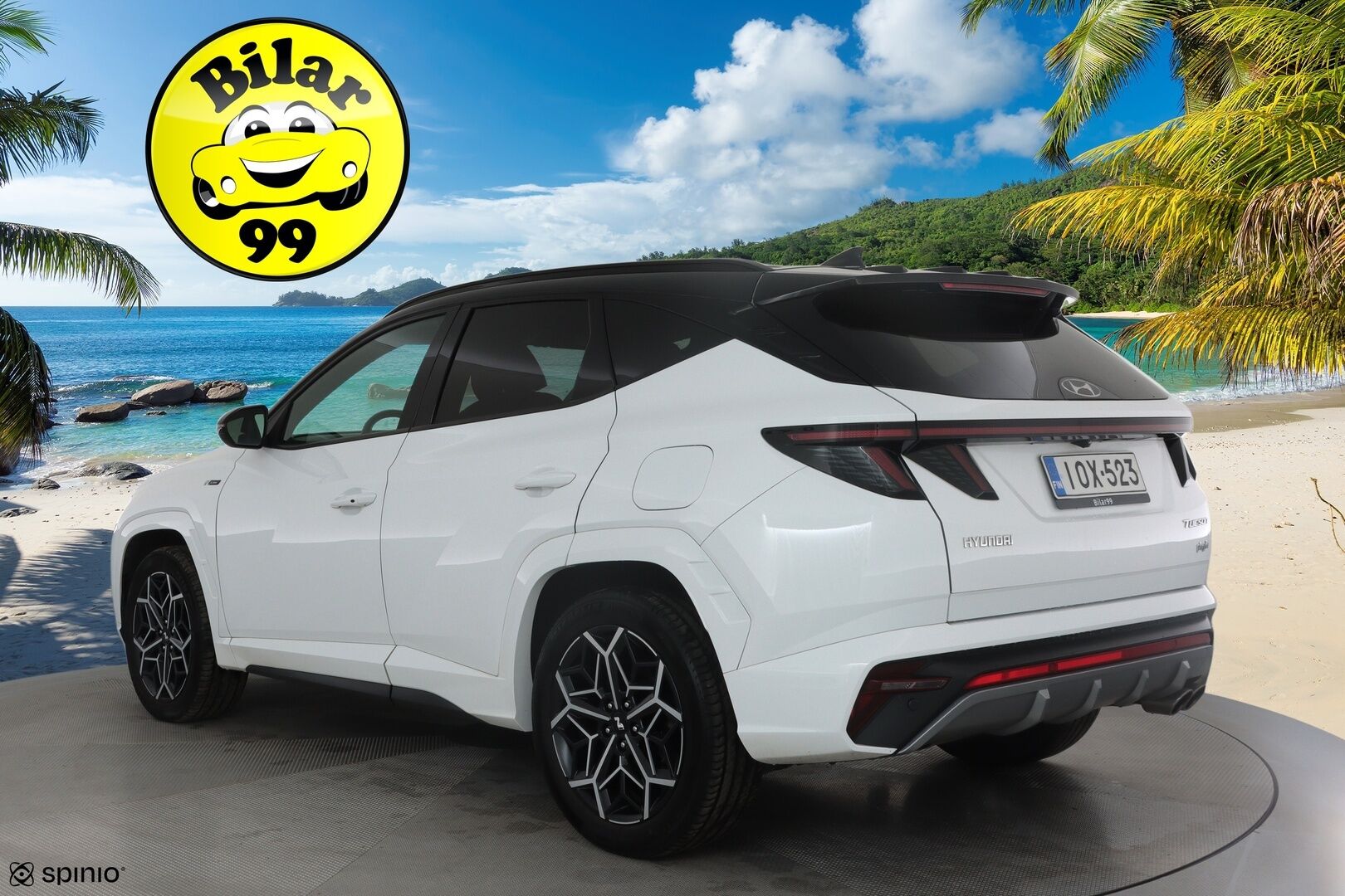 Hyundai Tucson 2022 1,6 T-GDI 265 hv Plug in 4WD 6AT N Line * Webasto / Koukku / ACC / LED / Ilmastoitu muistipenkki / P.Kamera / Navi * - 1-om Suomi-auto / Akku kuntotarkastettu SoH 97.9% / Kahdet renkaat - HULLU BLACKWEEK KORKOTARJOUS 2,49%