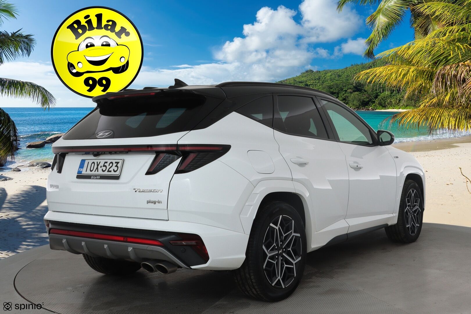 Hyundai Tucson 2022 1,6 T-GDI 265 hv Plug in 4WD 6AT N Line * Webasto / Koukku / ACC / LED / Ilmastoitu muistipenkki / P.Kamera / Navi * - 1-om Suomi-auto / Akku kuntotarkastettu SoH 97.9% / Kahdet renkaat - HULLU BLACKWEEK KORKOTARJOUS 2,49%