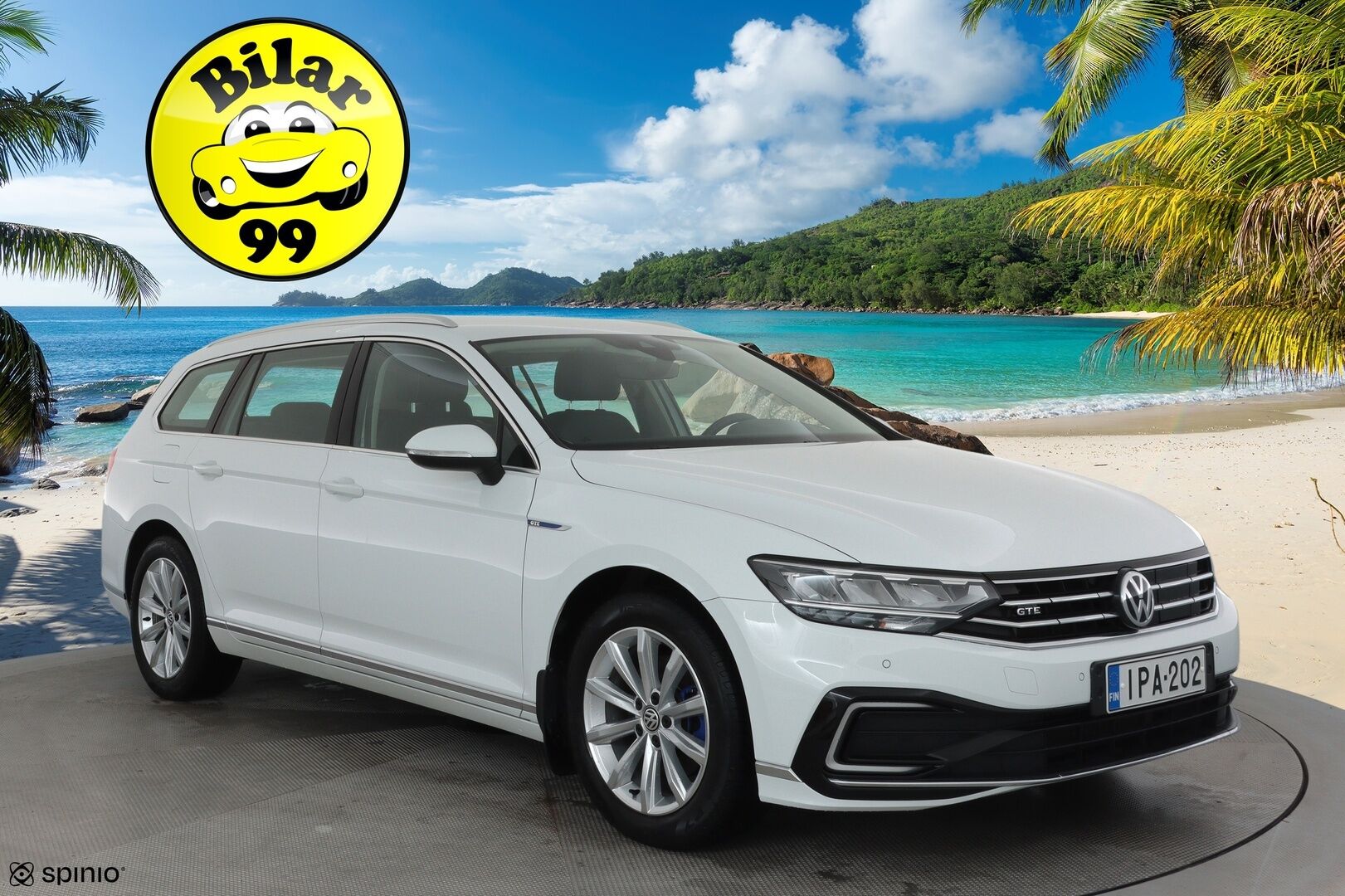 Volkswagen Passat 2020 Variant GTE Plug-In Hybrid 160 kW DSG **Webasto / Koukku / ACC / LED-valot / P.kamera / Navi / Kaistavahti** - 2x Latauskaapelit / Kahdet Renkaat / Merkkihuollettu!