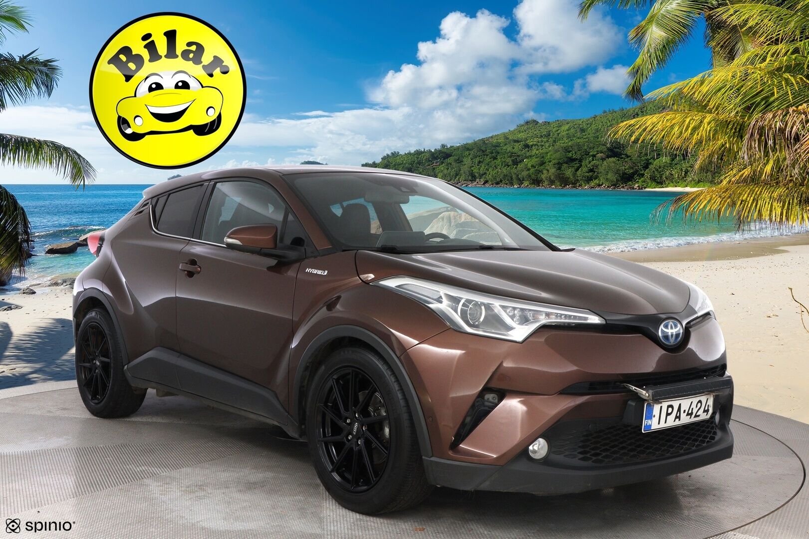 Toyota C-HR 2017 1,8 Hybrid Active Business - Adapt.Vakkari | Vetokoukku |  Peruutuskamera | Adapt.LED | Puolinahkasisusta | Steering Assist | Juuri tullut Tampereelle!