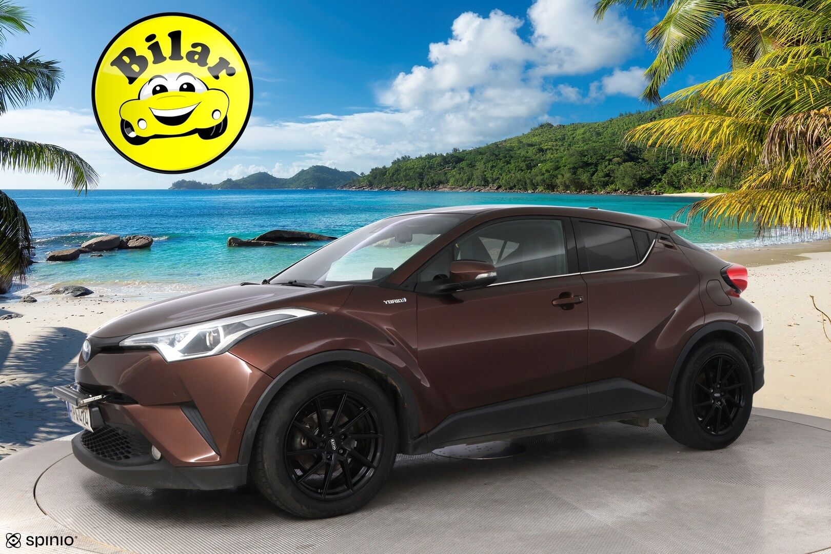 Toyota C-HR 2017 1,8 Hybrid Active Business - Adapt.Vakkari | Vetokoukku |  Peruutuskamera | Adapt.LED | Puolinahkasisusta | Steering Assist | Juuri tullut Tampereelle!