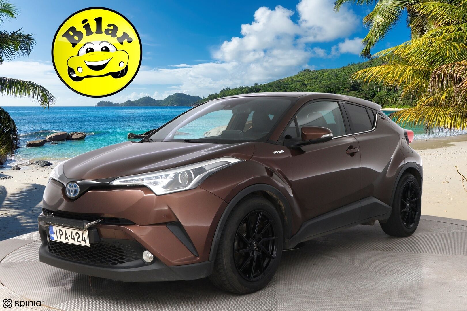 Toyota C-HR 2017 1,8 Hybrid Active Business - Adapt.Vakkari | Vetokoukku |  Peruutuskamera | Adapt.LED | Puolinahkasisusta | Steering Assist | Juuri tullut Tampereelle!