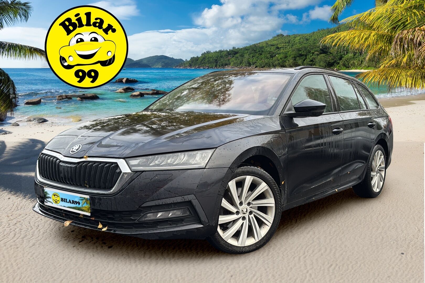 Skoda Octavia 2021 Combi 1,4 TSI PHEV Ambition iV DSG Autom. *Webasto / Keyless Go / Crystal LED / P.tutkat / Vakkari / Smartlink* - Suomi-auto / Kaukovalo automatiikka / Alkuperäinen Webasto kaukosäätimellä / Kaistavahti 
