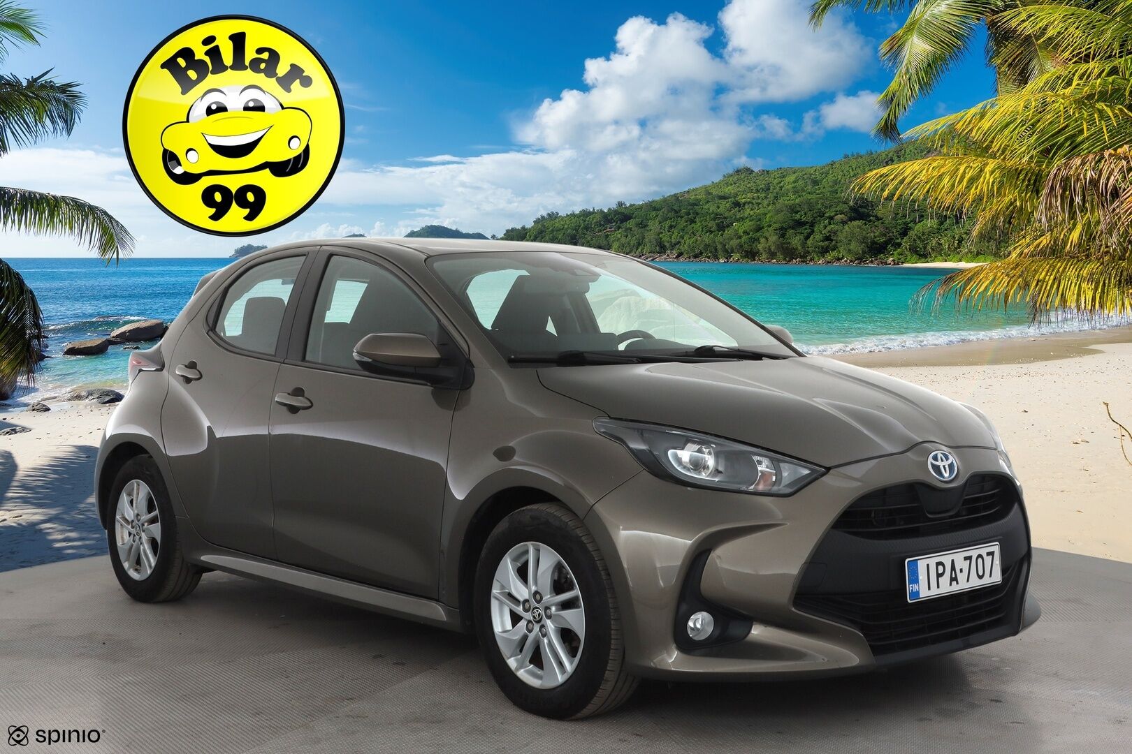 Toyota Yaris 2021 1,5 Hybrid Active Edition * ACC / P.Kamera / Bluetooth / Kaistavahti / Navi / Keyless * - 1-om Suomi-auto / Kahdet renkaat aluvanteilla / Merkkihuollot - HULLUT AVAJAISHULINAT KORKOTARJOUS 3,29 %