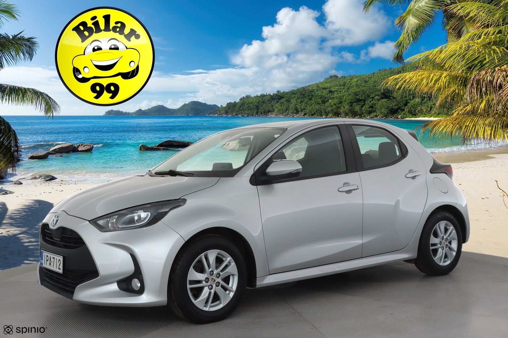 Toyota Yaris 2021 1,5 Hybrid Active * ACC / P.Kamera / Navi / Autom.Ilmastointi / Bluetooth * - 1.Om Suomi-auto / Kahdet Renkaat / Merkkihuollettu