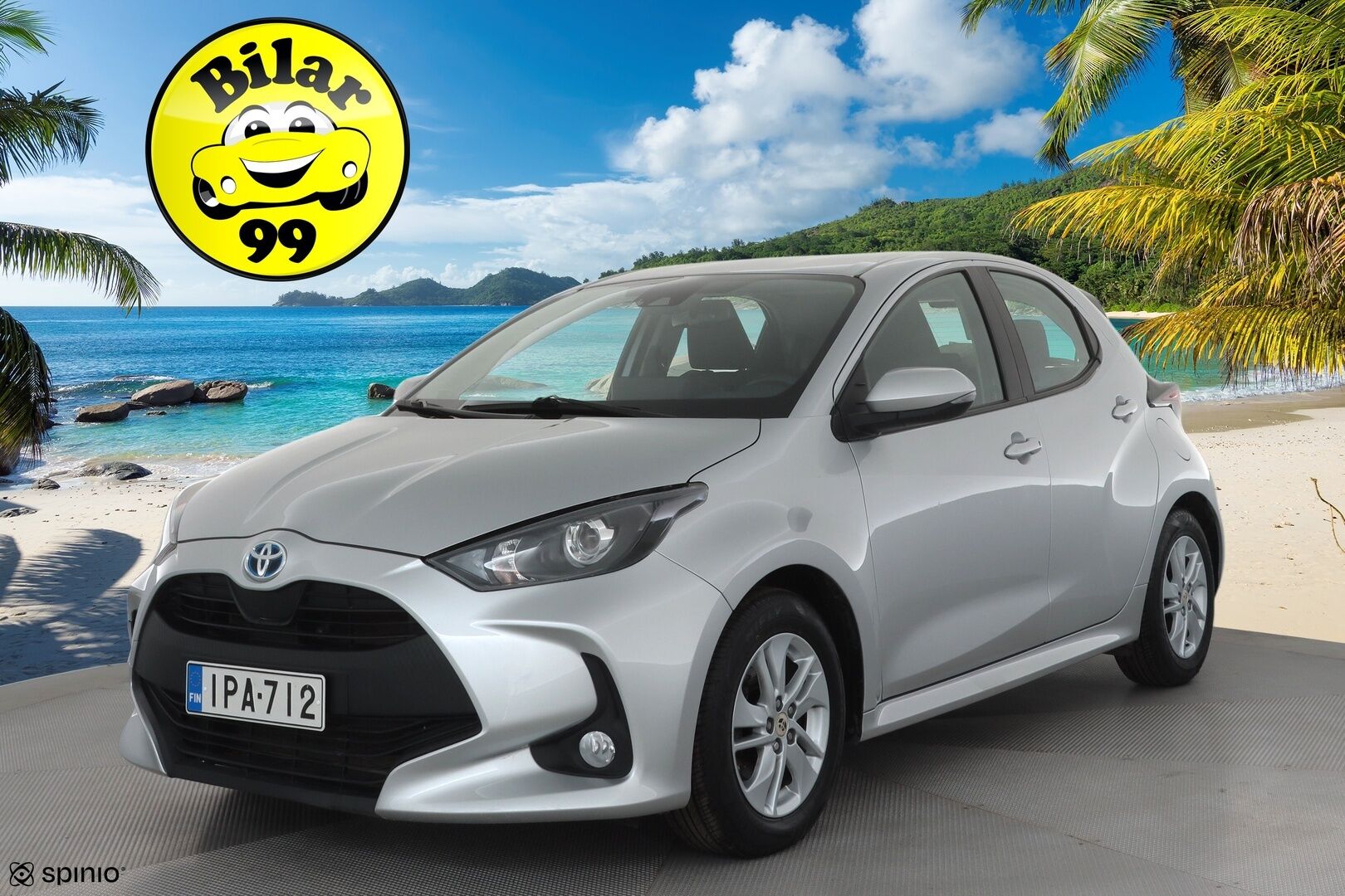 Toyota Yaris 2021 1,5 Hybrid Active * ACC / P.Kamera / Navi / Autom.Ilmastointi / Bluetooth * - 1.Om Suomi-auto / Kahdet Renkaat / Merkkihuollettu