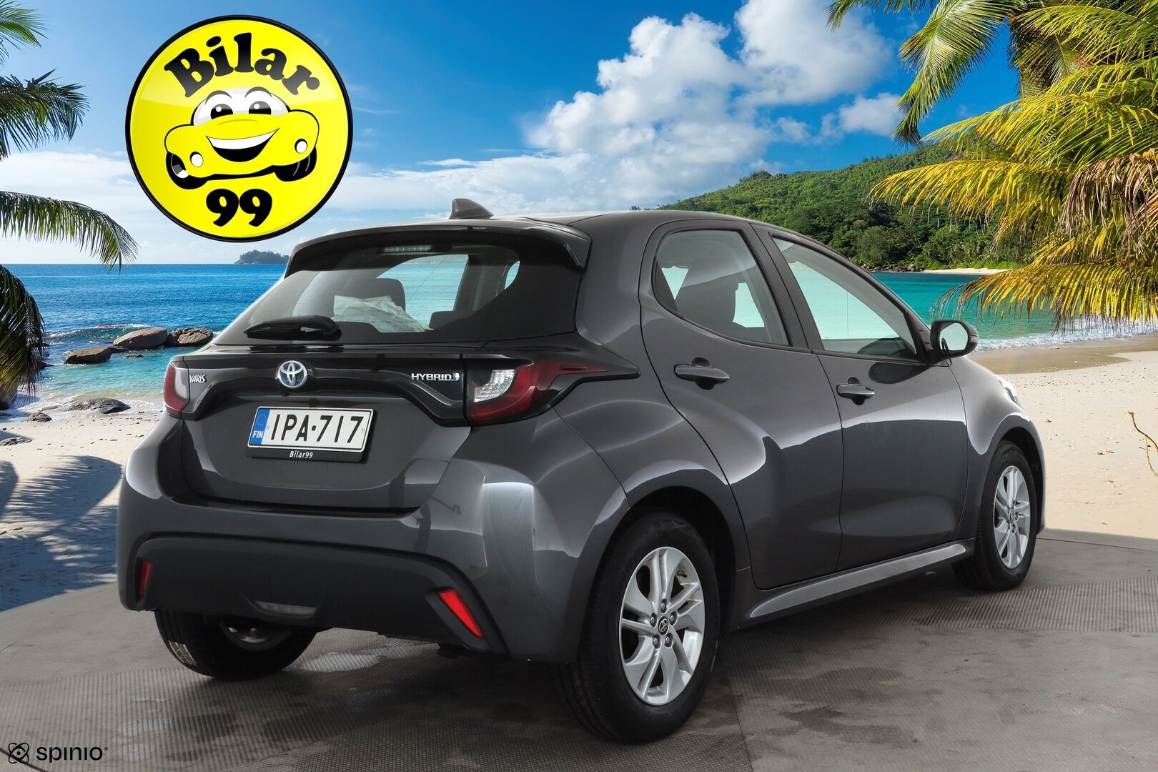 Toyota Yaris 2021 1,5 Hybrid Active * ACC / P.kamera / Kaistavahti / Navi / Apple&Android / Keyless / Ratinlämmitin * - Suomi-auto / Kahdet renkaat aluvanteilla / Merkkihuollettu - HULLUT AVAJAISHULINAT KORKOTARJOUS 3,29 %