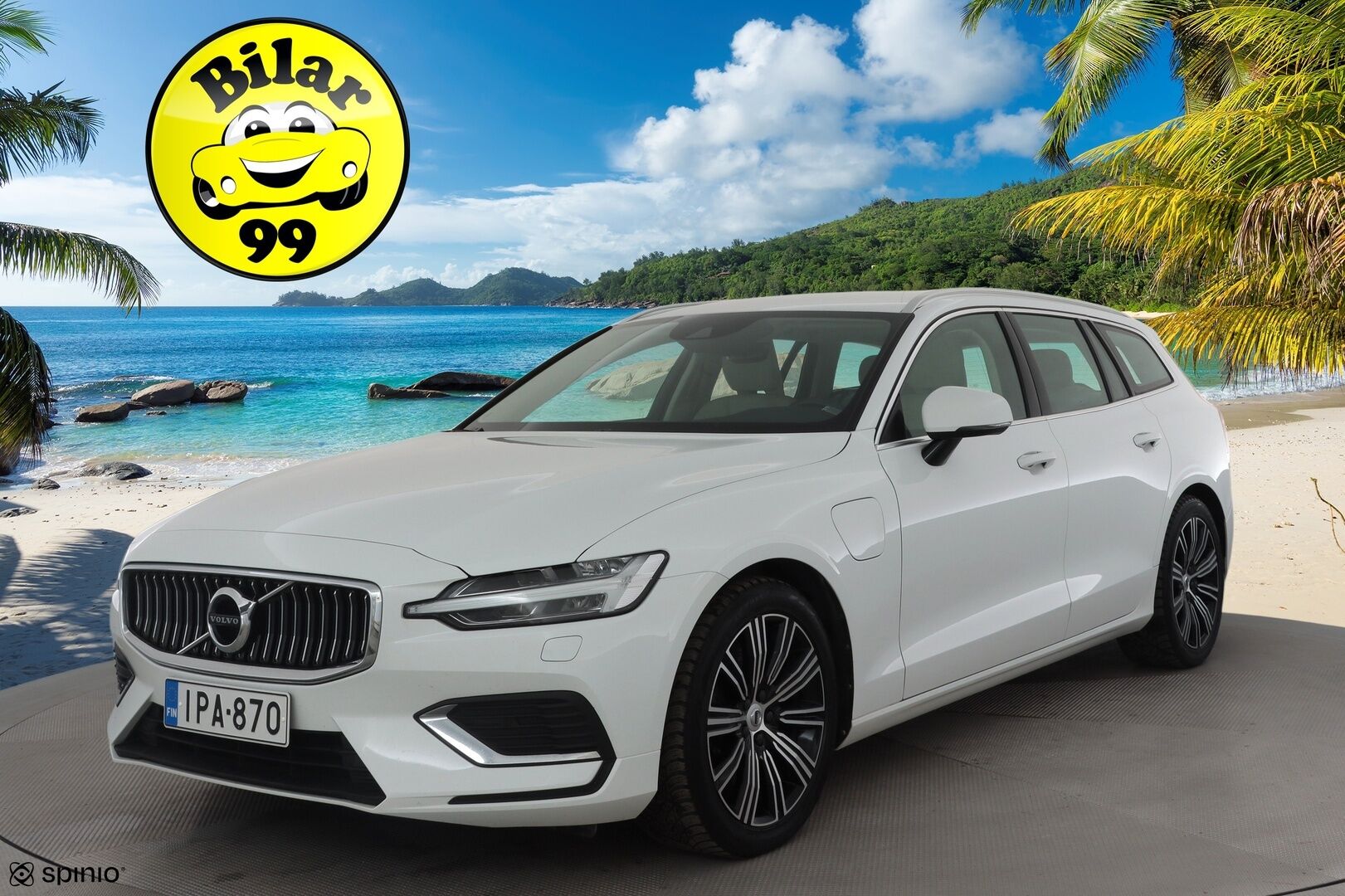 Volvo V60 2022 T6 TwE AWD Business Inscription Edition aut * ACC / P.kamera / Full LED / Muistipenkki / Navi / Webasto * - 1.Om Suomi-auto / Kahdet renkaat aluvanteilla