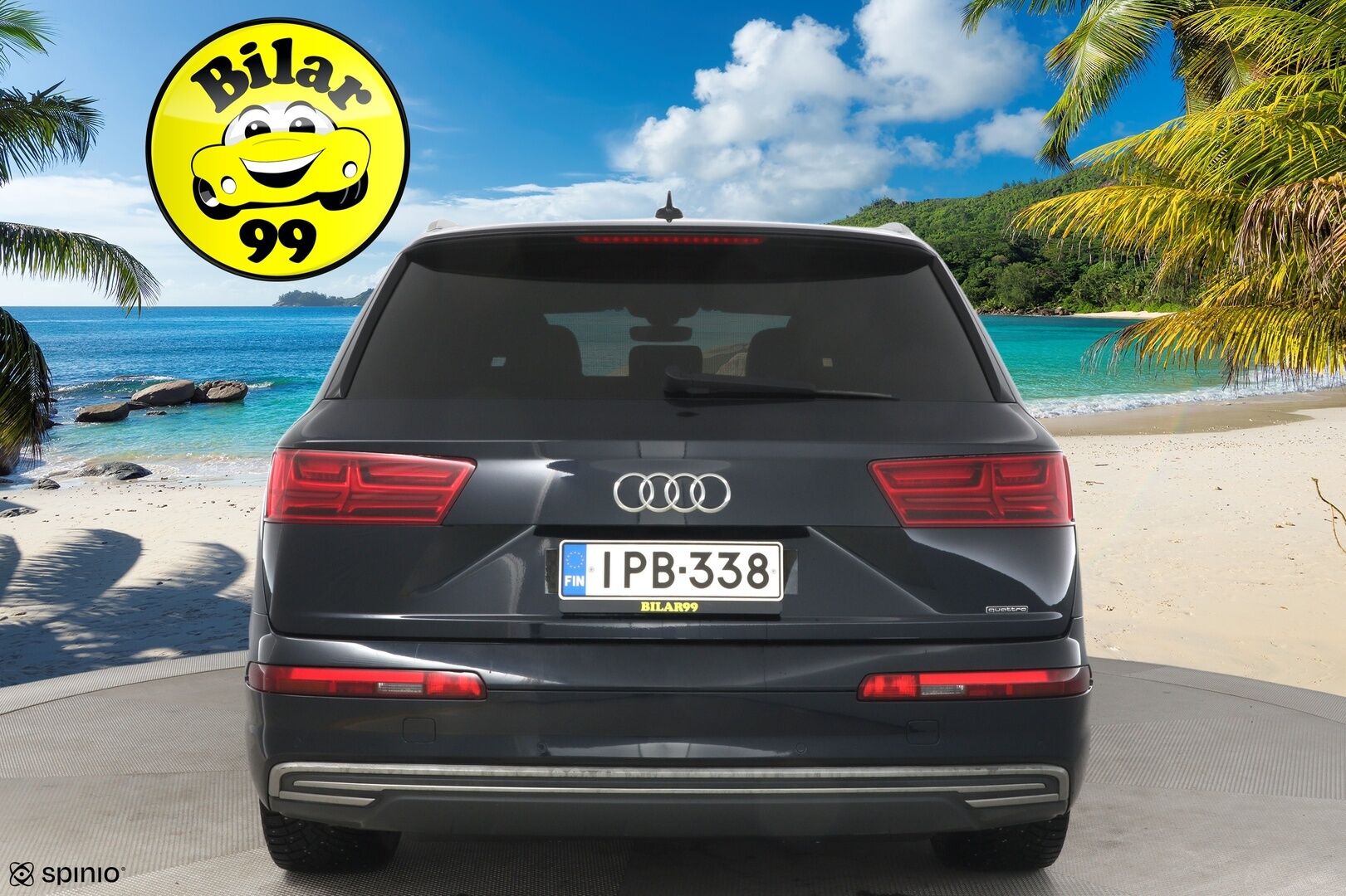 AUDI Q7 2017 3.0 TDI V6 e-tron Quattro TipTronic S-Line  *KATSO MITKÄ VARUSTEET* - * Adapt.LED / Digimittari / Sähköpenkit / Nahkasisusta / P-tutkat *