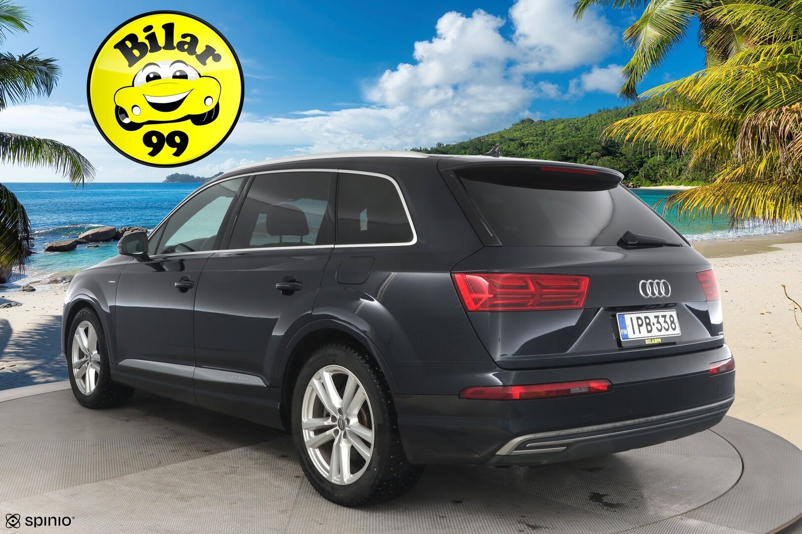 AUDI Q7 2017 3.0 TDI V6 e-tron Quattro TipTronic S-Line  *KATSO MITKÄ VARUSTEET* - * Adapt.LED / Digimittari / Sähköpenkit / Nahkasisusta / P-tutkat *