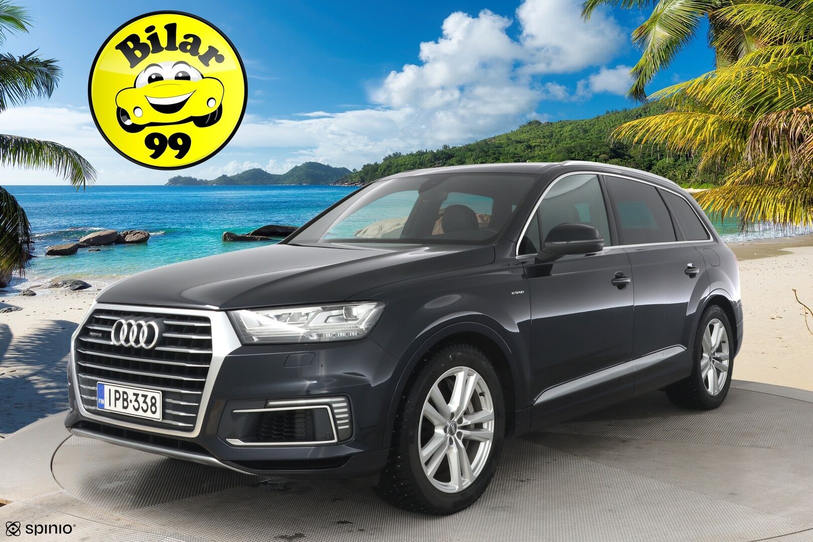 AUDI Q7 2017 3.0 TDI V6 e-tron Quattro TipTronic S-Line  *KATSO MITKÄ VARUSTEET* - * Adapt.LED / Digimittari / Sähköpenkit / Nahkasisusta / P-tutkat *