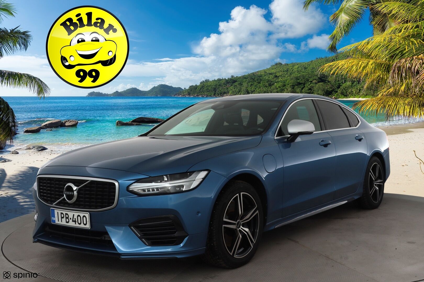 Volvo S90 2018 T8 AWD Business R-Design aut * ACC / P.kamera / LED / Navi / KeylessGo / Webasto / Sporttipenkit * - Akku kuntotarkastettu / Kahdet renkaat aluvanteilla / Hyvin huollettu - HULLUT VÄLIPÄIVÄT KORKOTARJOUS 2,49%