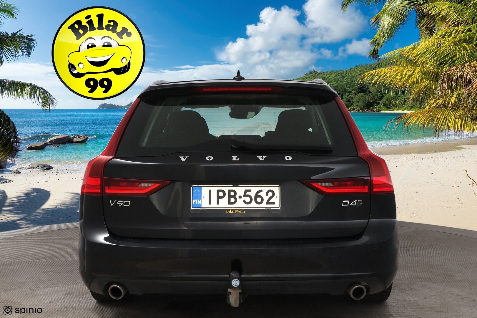 Volvo V90 2019 D4 AWD Momentum aut * Webasto / Adapt.Vakkari / Koukku / Navi / Audio High Performance / Ratinlämmitys / Hyvät varusteet - Jakopää juuri tehty / 2x Renkaat aluvantein / Juuri tullut Tampereelle!