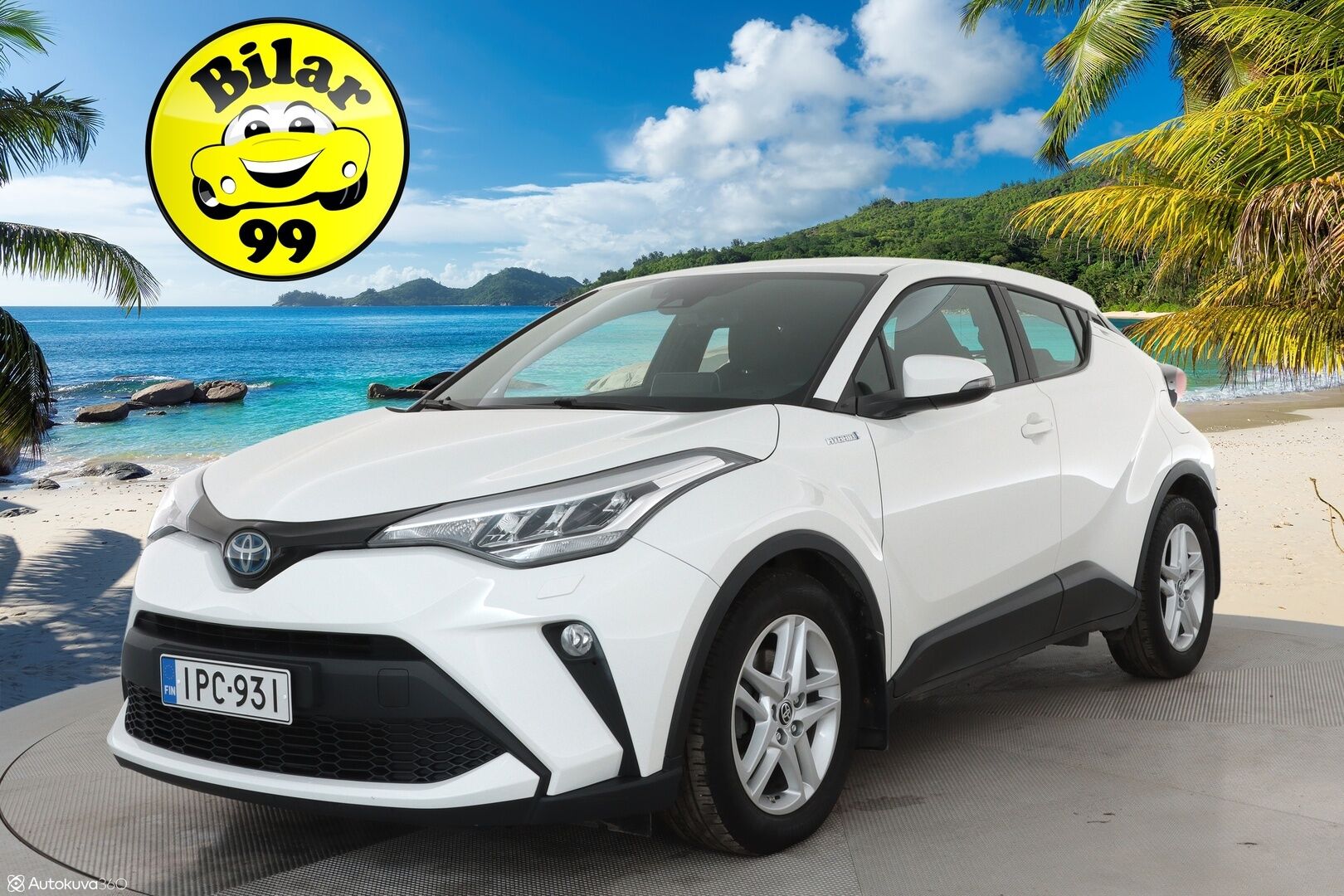 Toyota C-HR 2021 1,8 Hybrid Active Edition **Adapt.Vakkari / P. Kamera / LED-valot / Navi / Kaistavahti / 2x Renkaat**