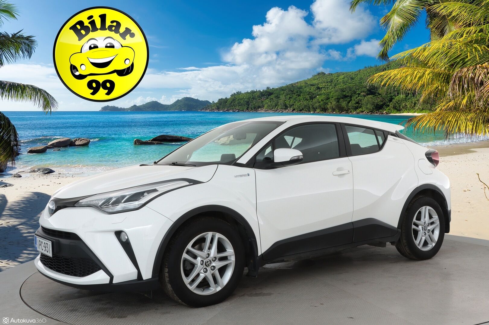 Toyota C-HR 2021 1,8 Hybrid Active Edition **Adapt.Vakkari / P. Kamera / LED-valot / Navi / Kaistavahti / 2x Renkaat**