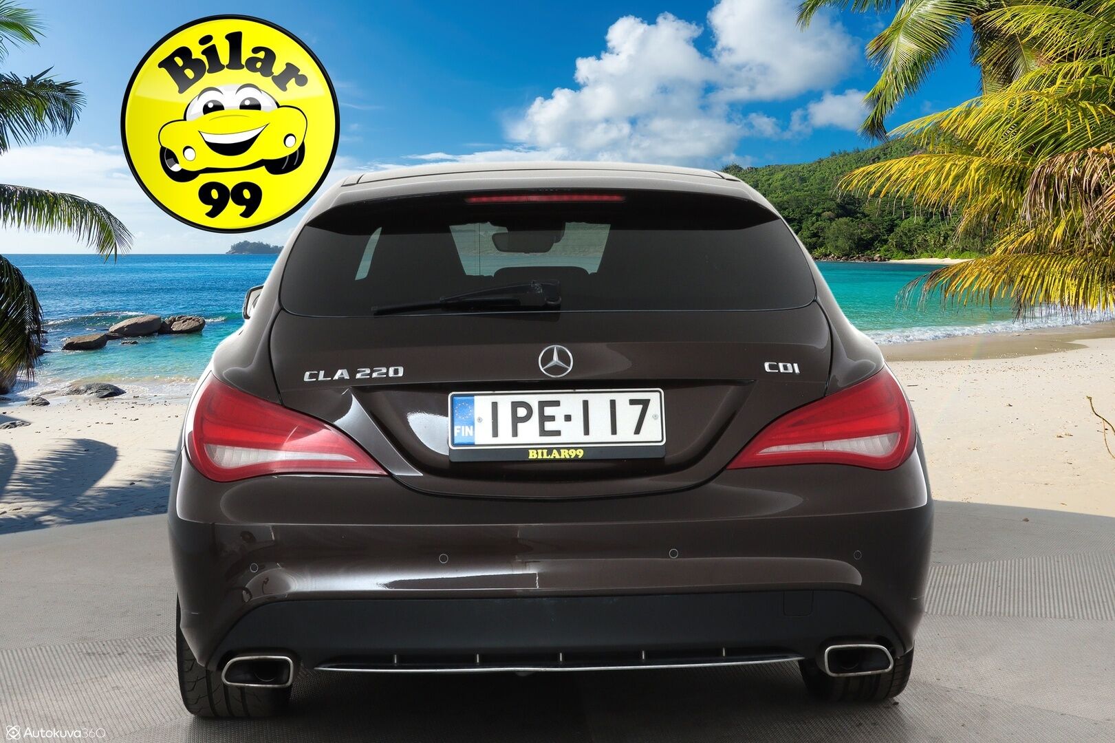 Mercedes-Benz CLA 2015 220 d A Shooting Brake Premium Business Avantgarde - Harman&Kardon / Peruutuskamera / Vaalea Nahkasisusta / Xenon / Comand Navi / Hiljattain huollettu!