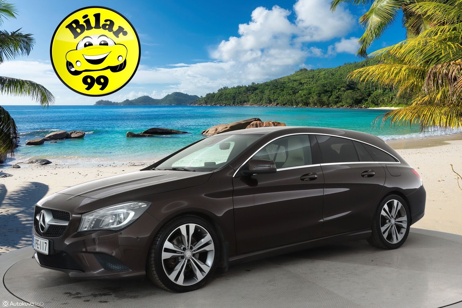 Mercedes-Benz CLA 2015 220 d A Shooting Brake Premium Business Avantgarde - Harman&Kardon / Peruutuskamera / Vaalea Nahkasisusta / Xenon / Comand Navi / Hiljattain huollettu!
