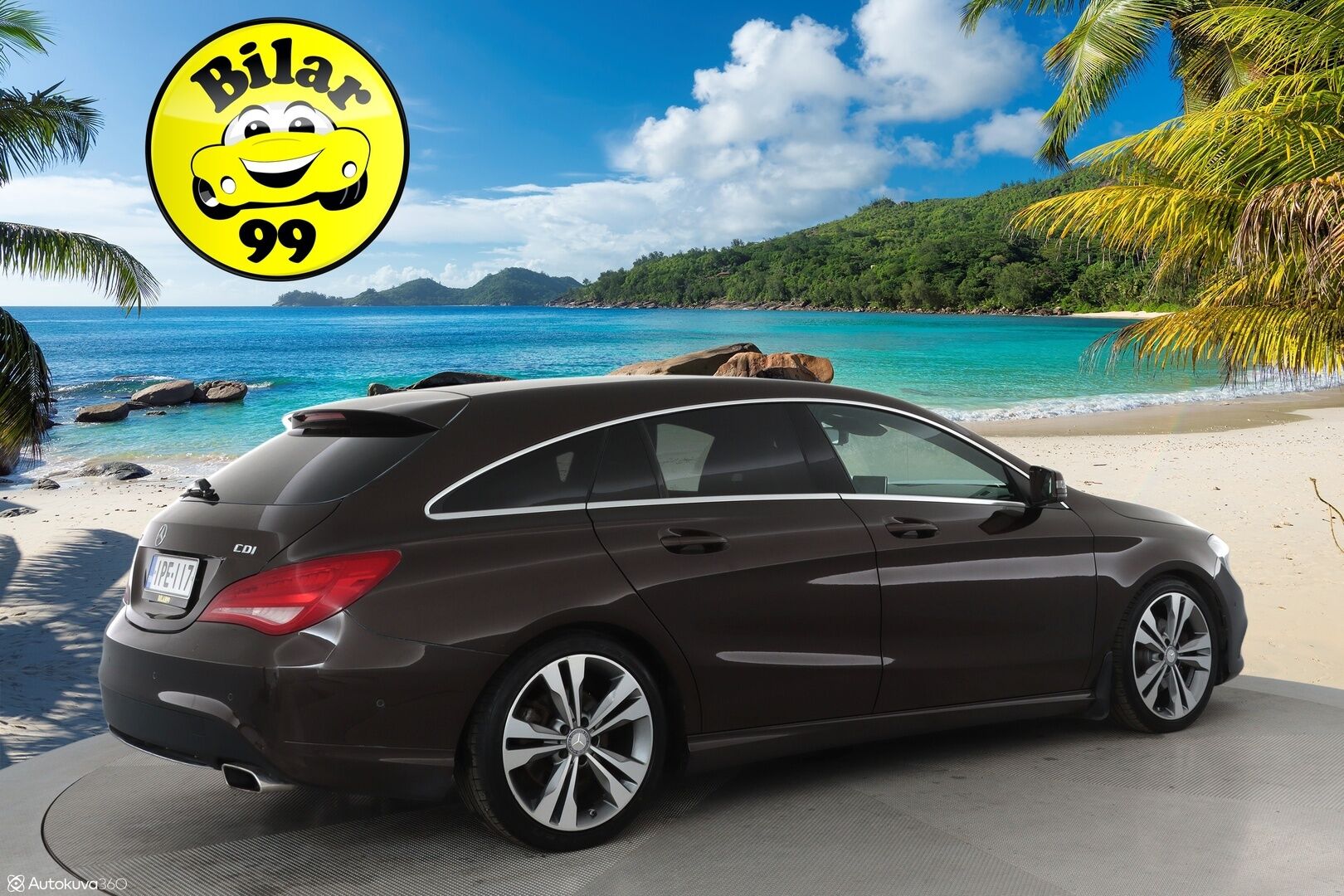 Mercedes-Benz CLA 2015 220 d A Shooting Brake Premium Business Avantgarde - Harman&Kardon / Peruutuskamera / Vaalea Nahkasisusta / Xenon / Comand Navi / Hiljattain huollettu!