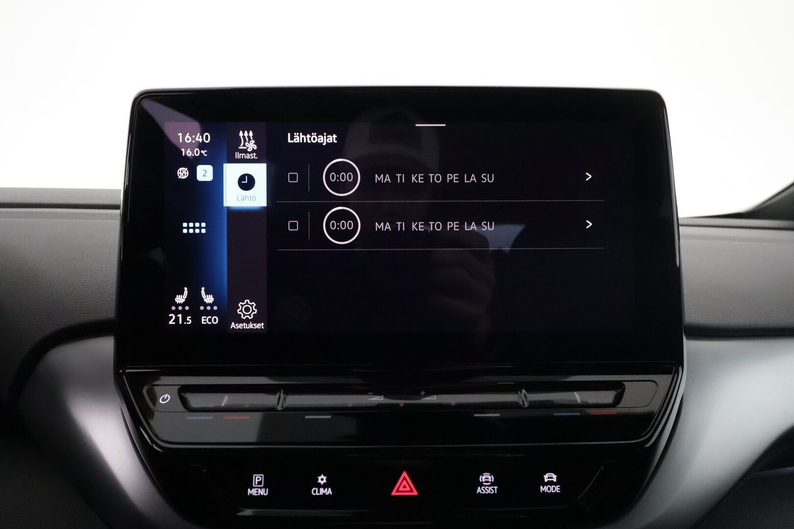 Volkswagen ID.4 2022 Pro Performance* Hierovat Sporttipenkit Muistilla / Lämpöpumppu / Koukku / Adapt.Vakkari / Matrix-LED** - 3,99 % KORKOTARJOUS TÄHÄN AUTOON - * 1.Om Suomi-auto / Navi / Kaistavahti / KeylessGO / 2x Renkaat