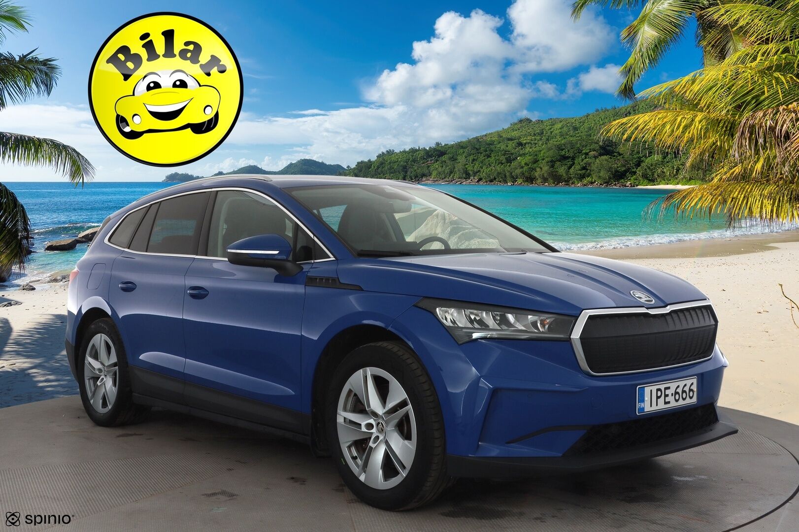 Skoda Enyaq 2022 80 iV - | ACC | Koukku | ILP | Muistipenkki | P.Kamera | LED | Puolinahat | Ratinlämmitys | Keyless | Apple&Android | 1.Om Suomi-auto | Kahdet Renkaat | Merkkihuollettu |