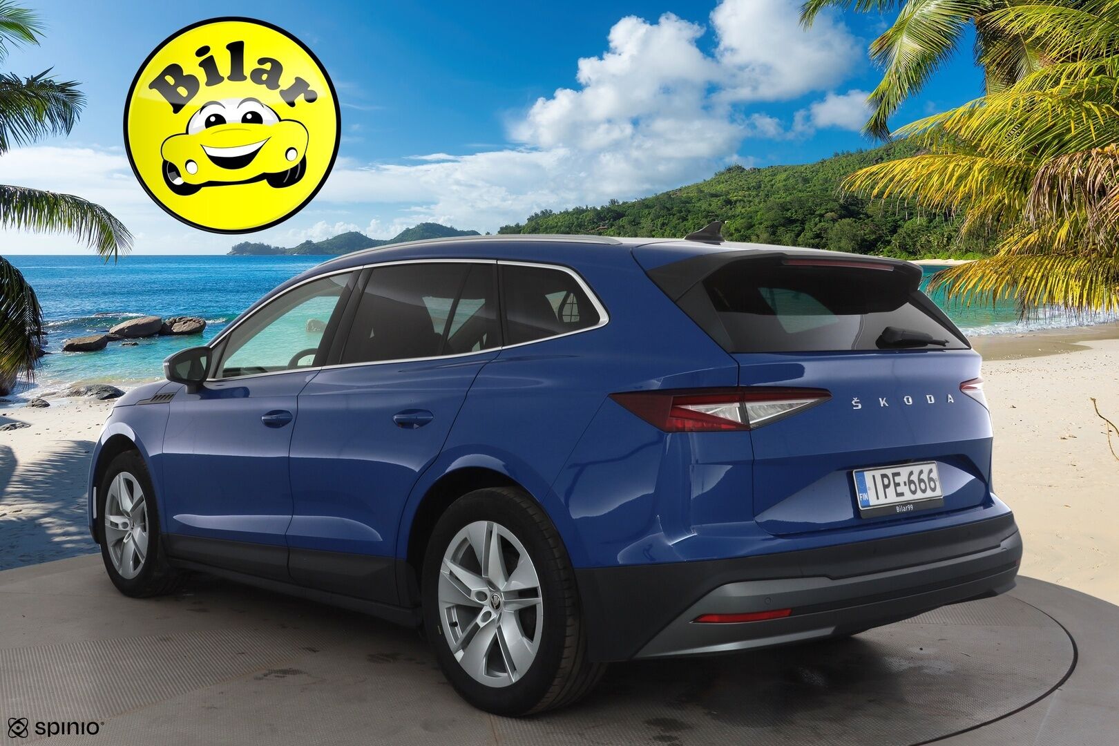 Skoda Enyaq 2022 80 iV - | ACC | Koukku | ILP | Muistipenkki | P.Kamera | LED | Puolinahat | Ratinlämmitys | Keyless | Apple&Android | 1.Om Suomi-auto | Kahdet Renkaat | Merkkihuollettu |