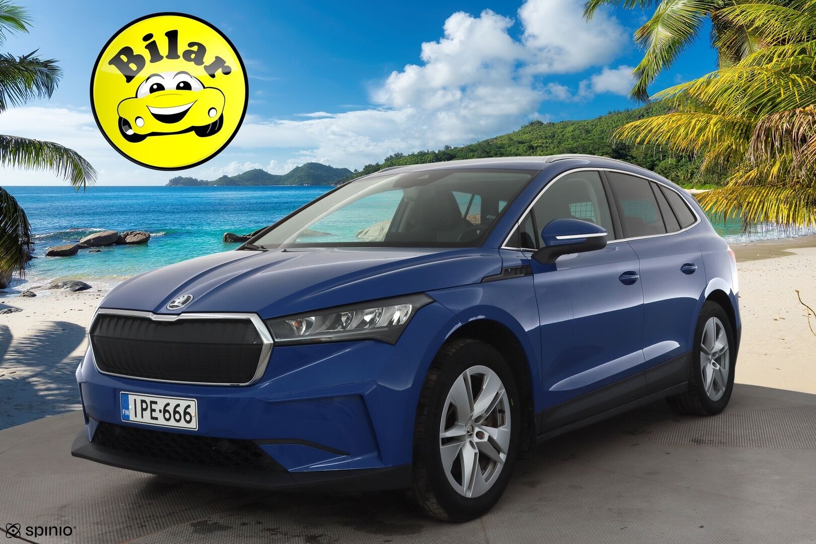 Skoda Enyaq 2022 80 iV - | ACC | Koukku | ILP | Muistipenkki | P.Kamera | LED | Puolinahat | Ratinlämmitys | Keyless | Apple&Android | 1.Om Suomi-auto | Kahdet Renkaat | Merkkihuollettu |